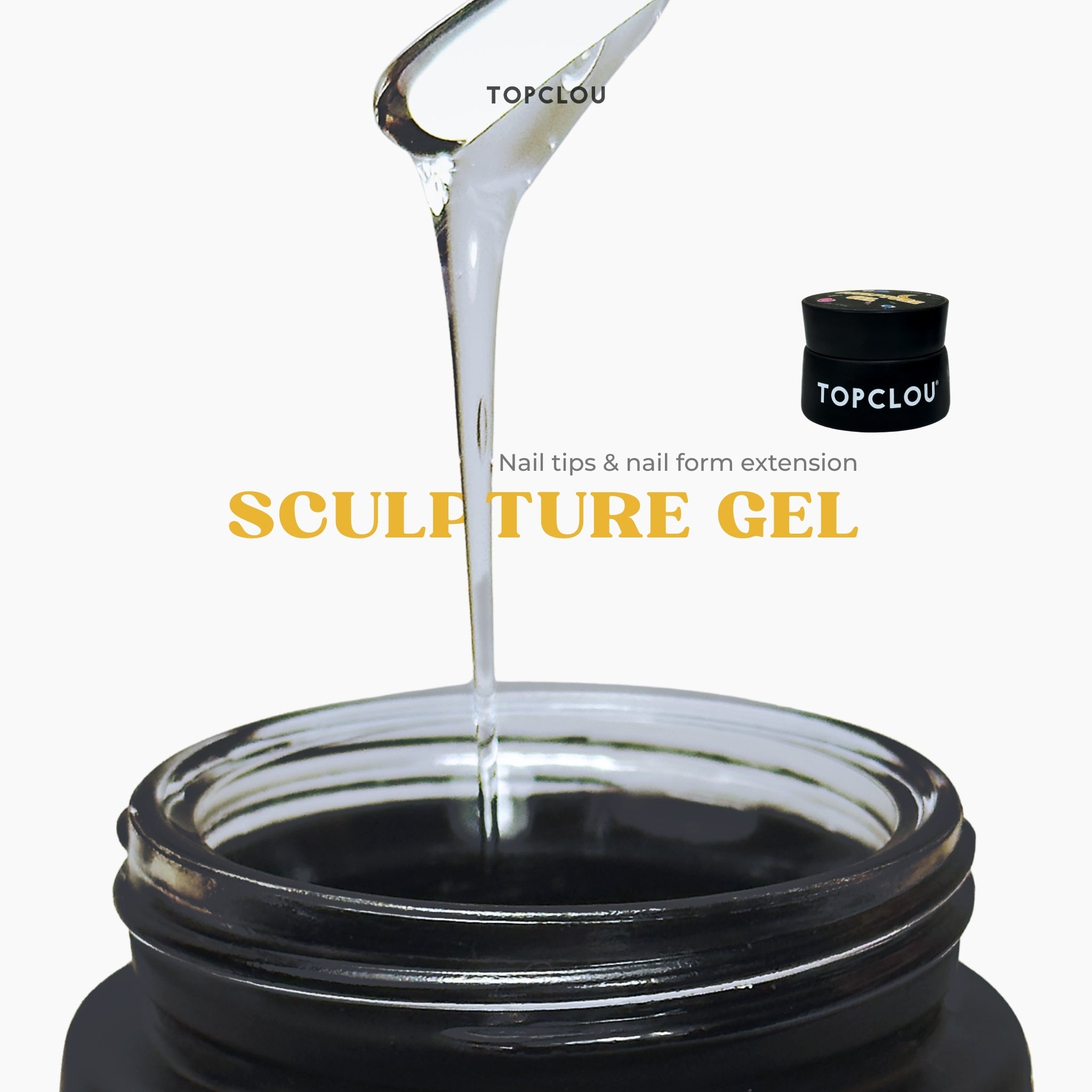 TOPCLOU Sculpture Gel | Sculpt & Extend | Nail Extension – Topclou