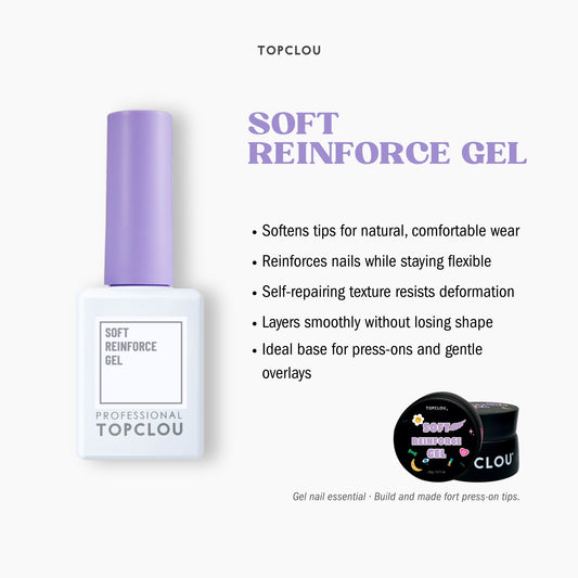 Topclou Nailhaus TOPCLOU Soft Reinforce Gel (15ml/20g)