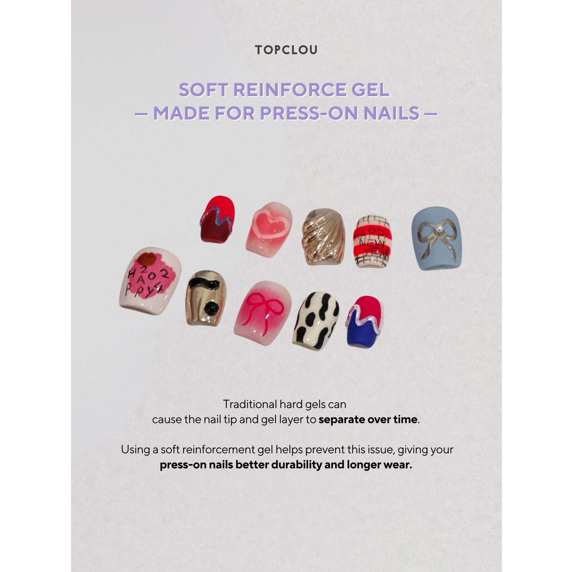 Topclou Nailhaus TOPCLOU Soft Reinforce Gel (15ml/20g)