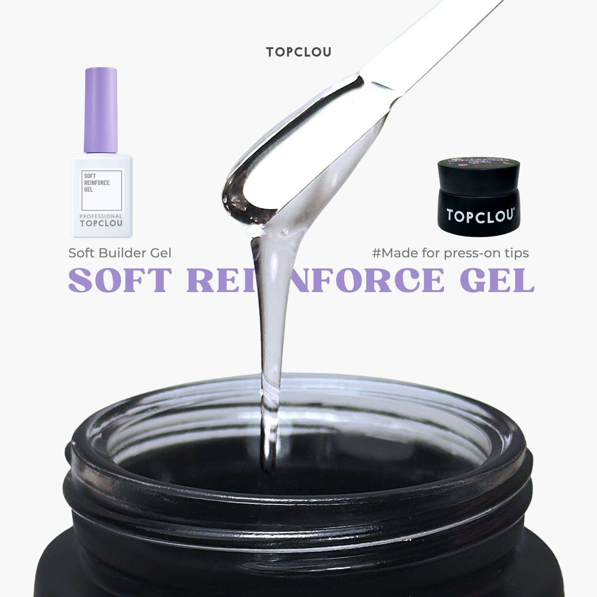 Topclou Nailhaus TOPCLOU Soft Reinforce Gel (15ml/20g)