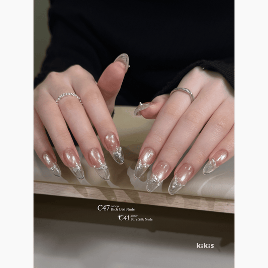 Topclou Nailhaus KIKIS C47 Rich Girl Nude Cat Eye