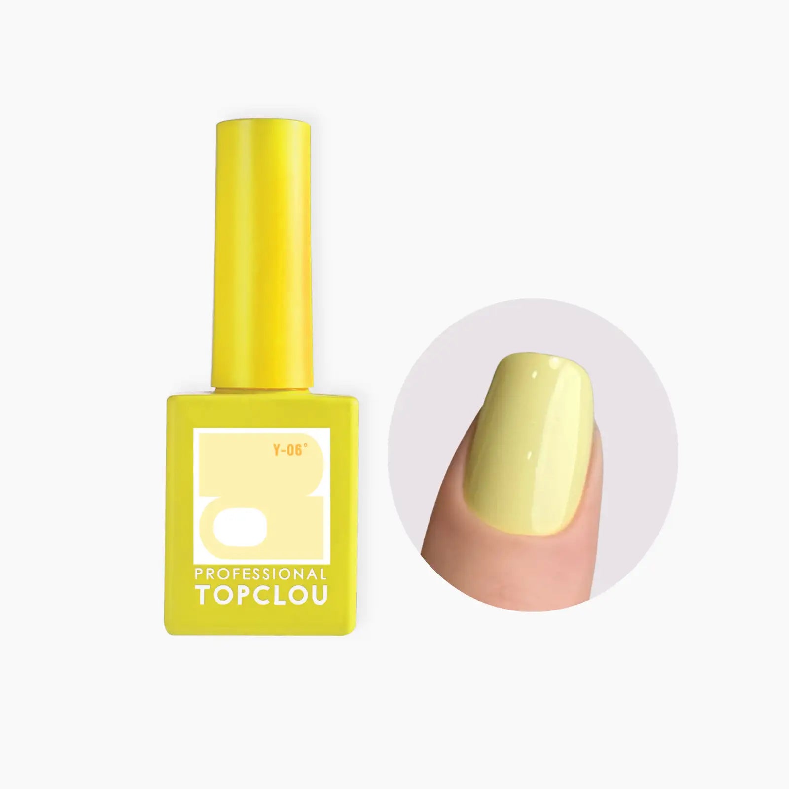 Topclou Nailhaus TOPCLOU Y06 Pale Yellow