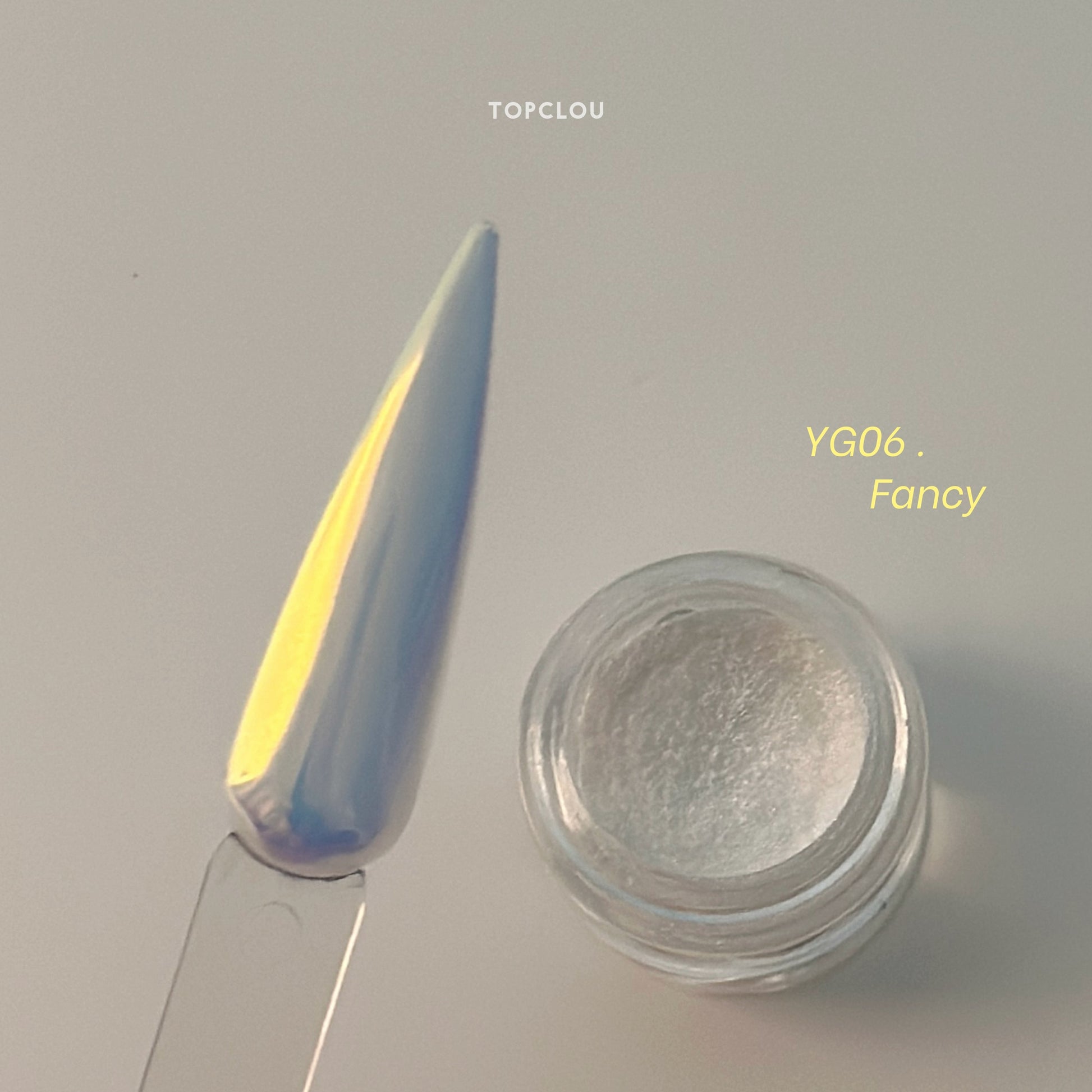 Topclou Nailhaus TOPCLOU Moon Aurora Chrome Powder YG06 - Fancy