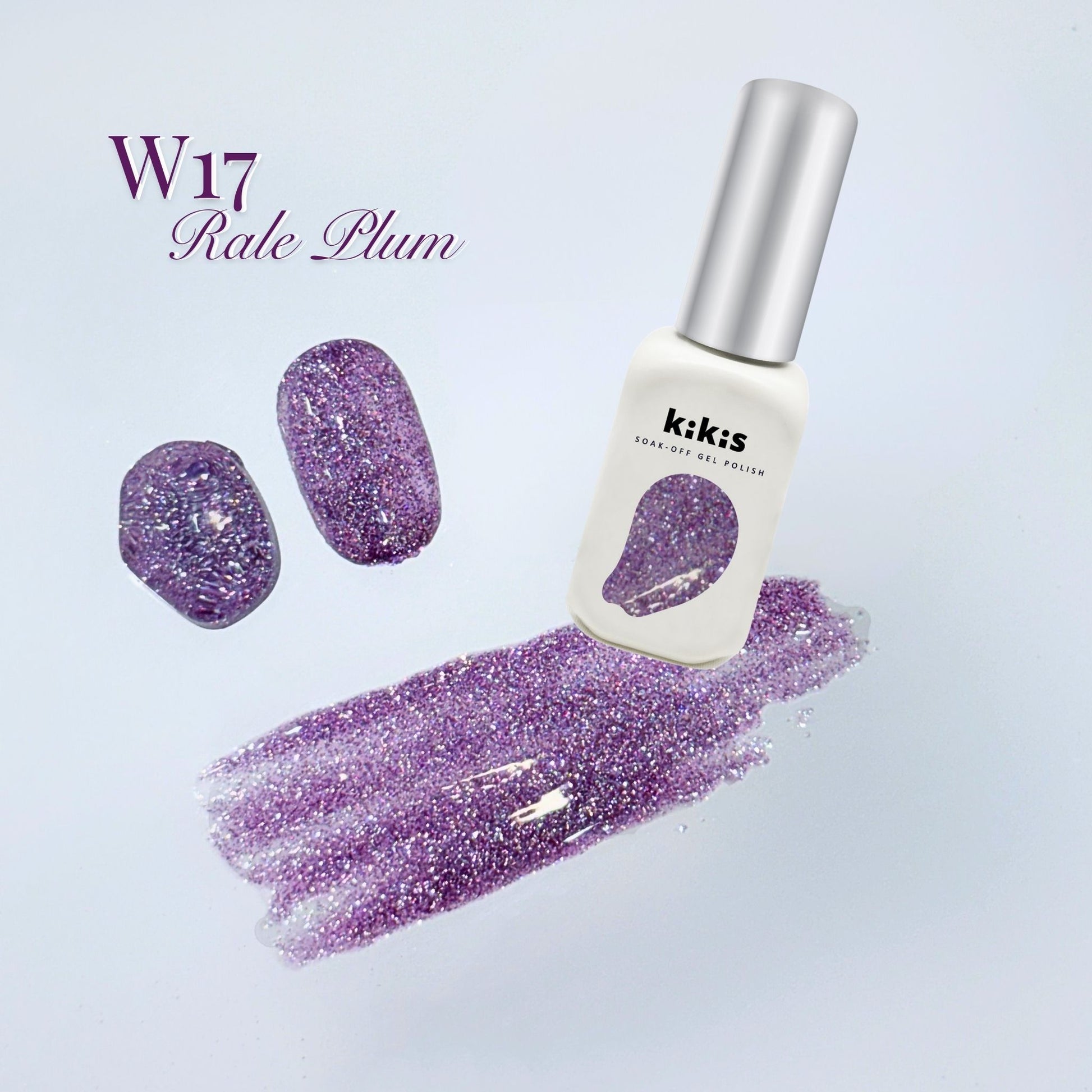 Topclou Nailhaus KIKIS W17 Rale Plum (12ml)