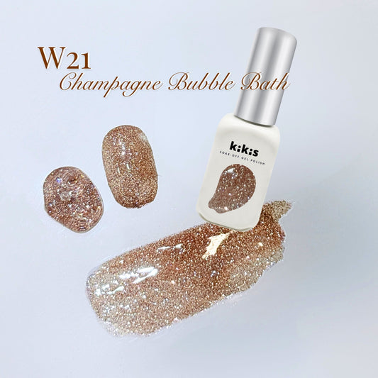 Topclou Nailhaus KIKIS W21 Champagne Bubble Bath (12ml)