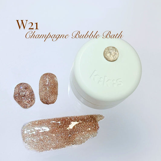 Topclou Nailhaus KIKIS W21 Champagne Bubble Bath (7g)