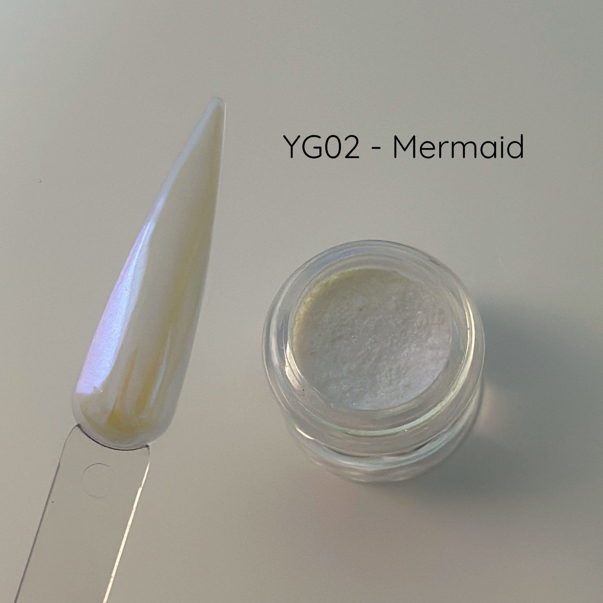 Topclou Nailhaus TOPCLOU Moon Aurora Chrome Powder YG02 - Mermaid