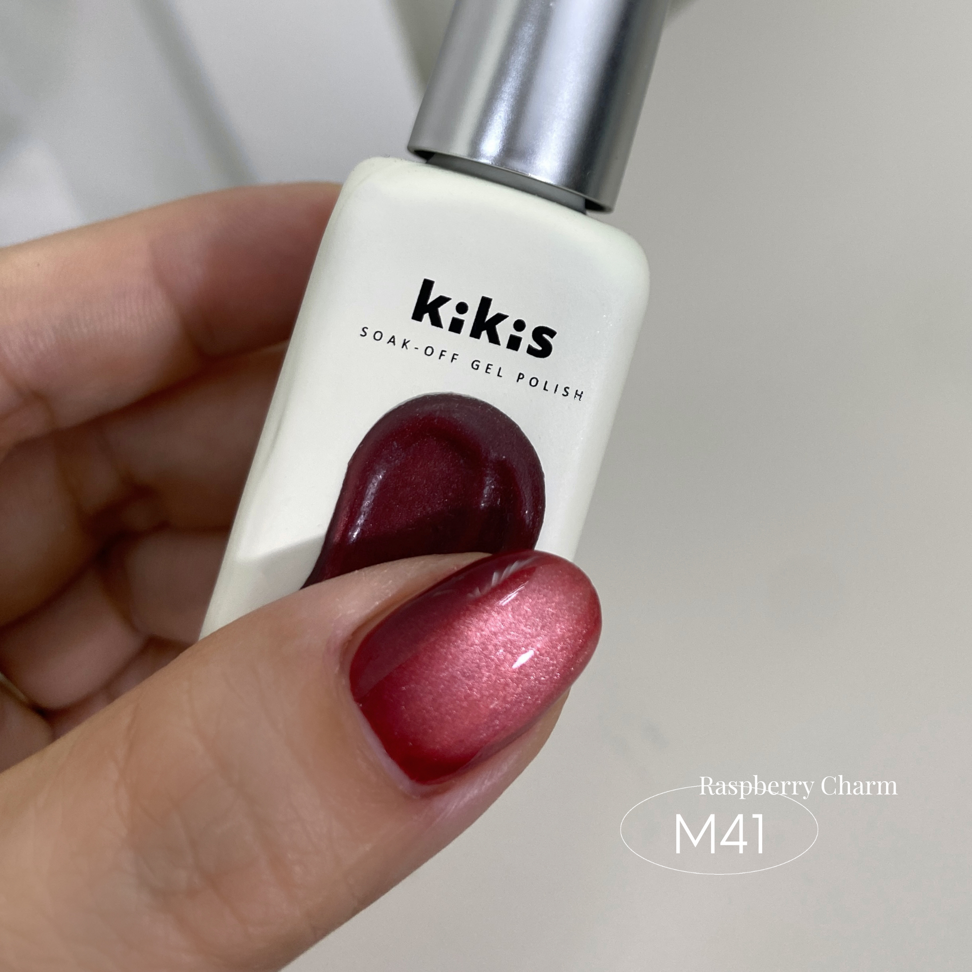 Topclou Nailhaus KIKIS M41 Raspberry Charm