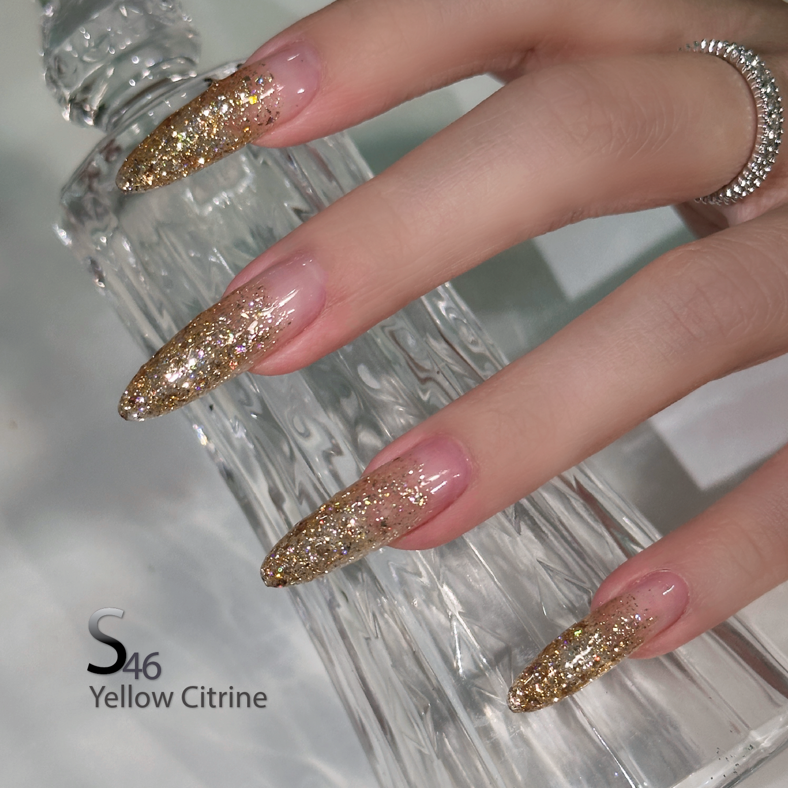 Topclou Nailhaus KIKIS S46 Yellow Citrine