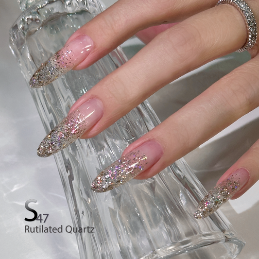 Topclou Nailhaus KIKIS S47 Rutilated Quartz