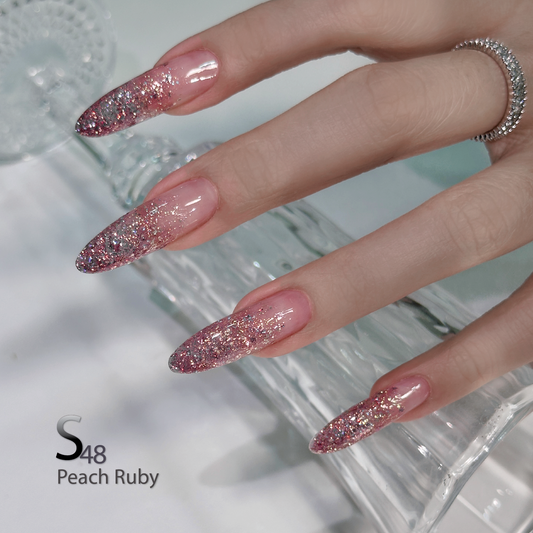 Topclou Nailhaus KIKIS S48 Peach Ruby