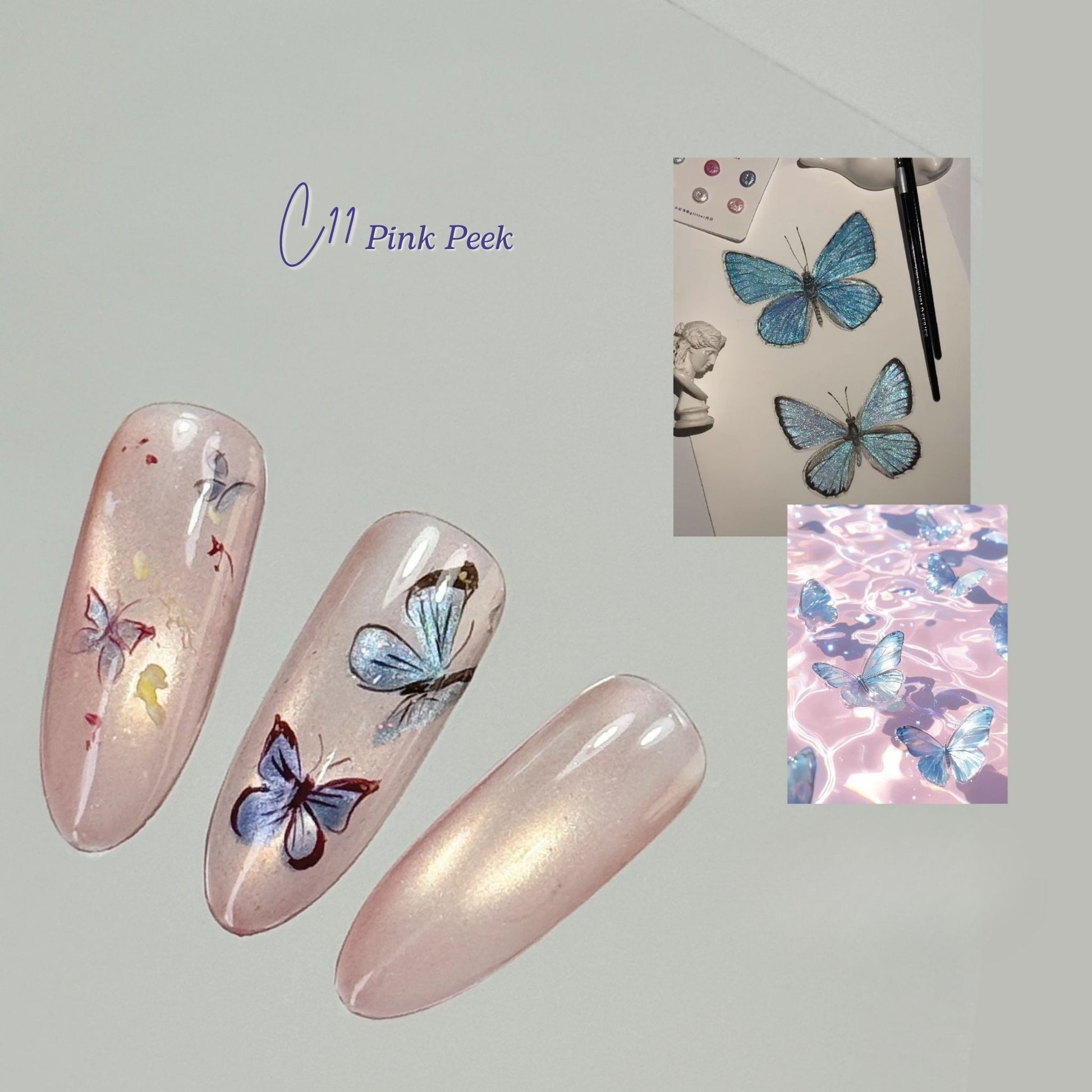 Topclou Nailhaus KIKIS C11 Pink Peek