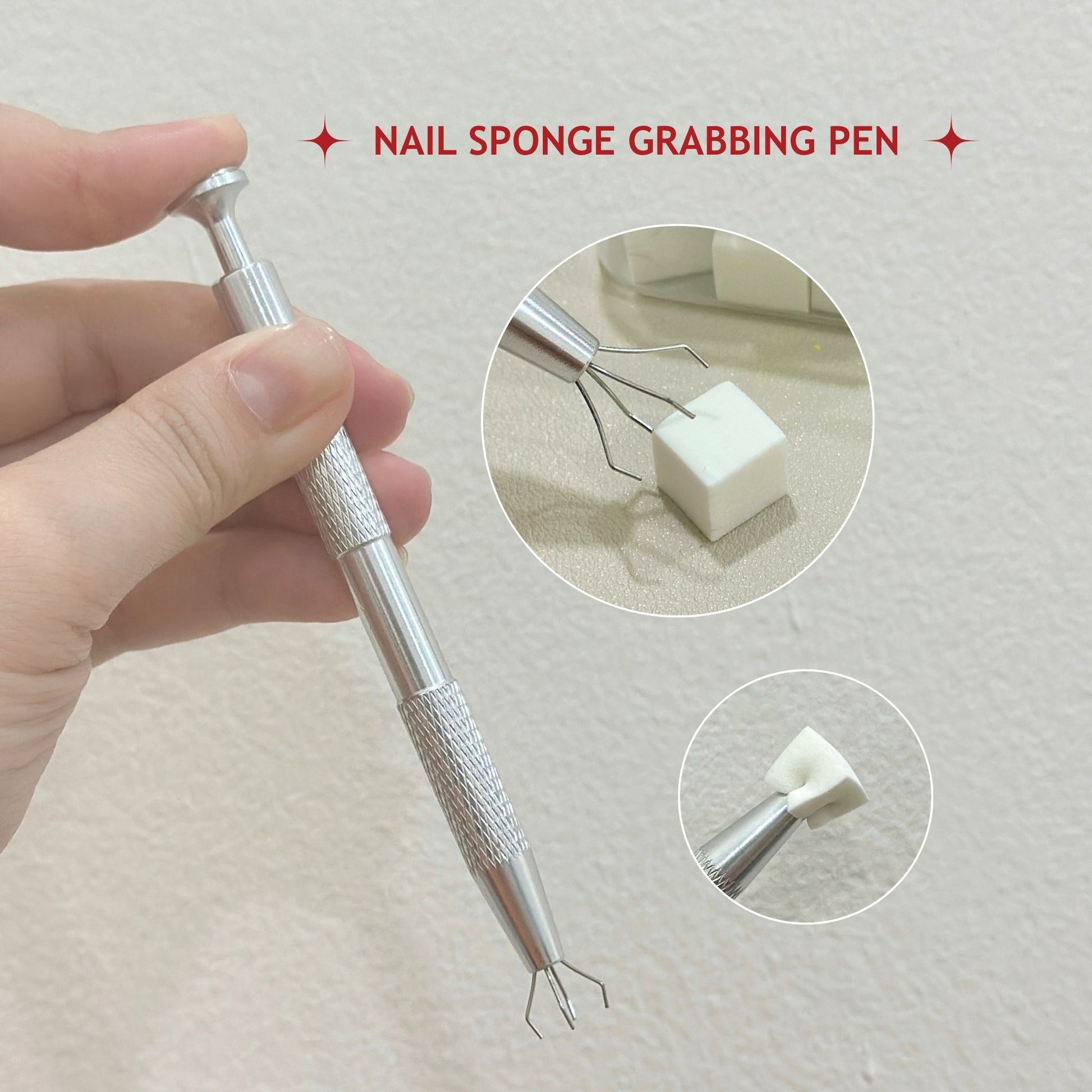 Topclou Nailhaus Nail Sponge Grabbing Pen