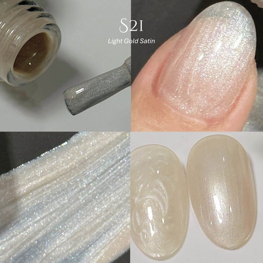 Topclou Nailhaus KIKIS S21 Light Gold Satin