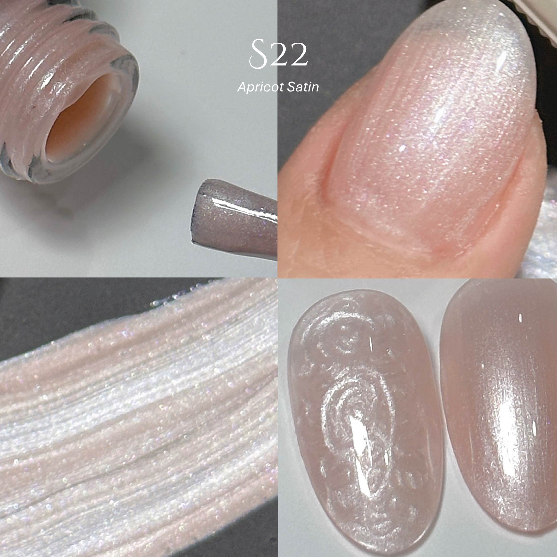Topclou Nailhaus KIKIS S22 Apricot Satin