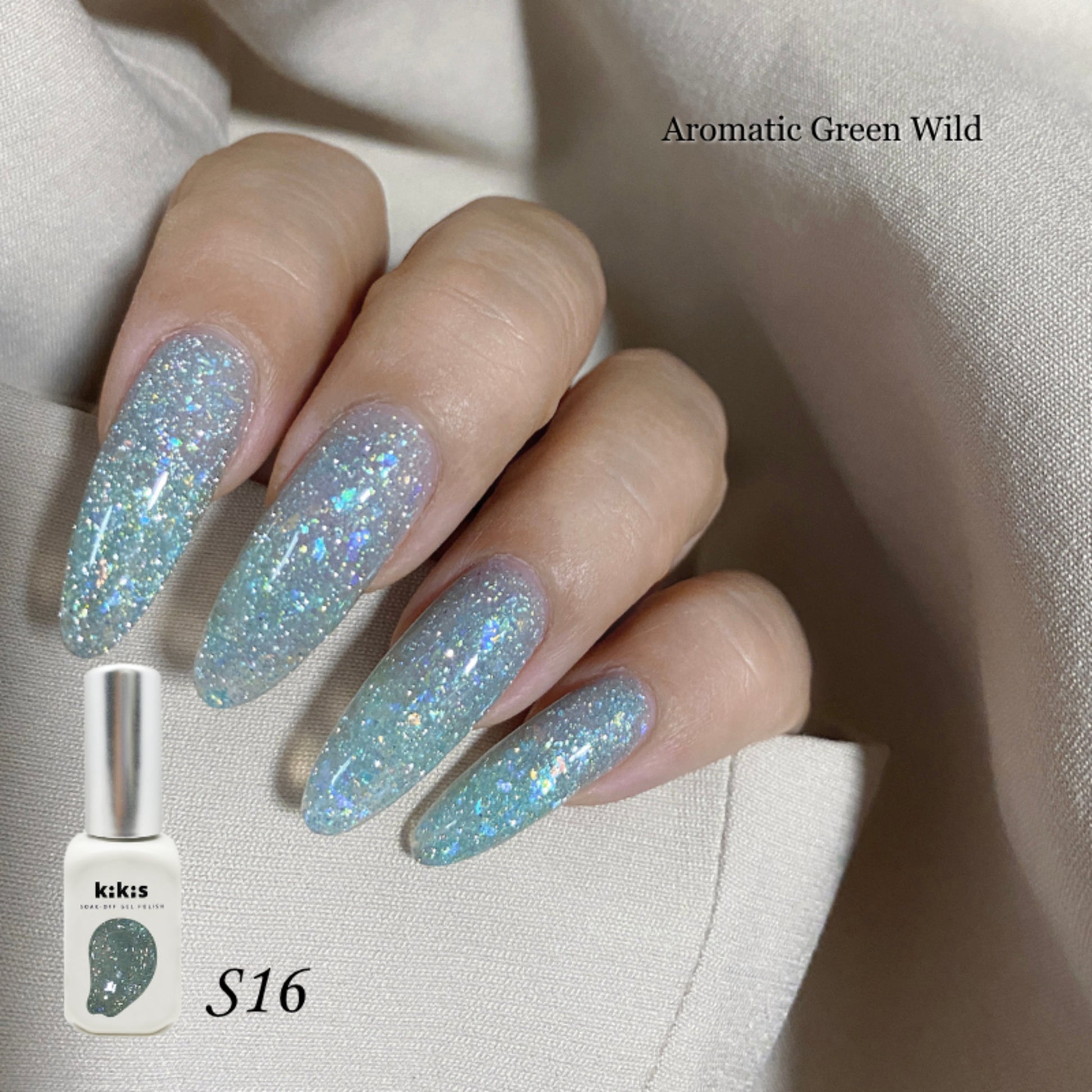 Topclou Nailhaus KIKIS S16 Aromatic Green Wild