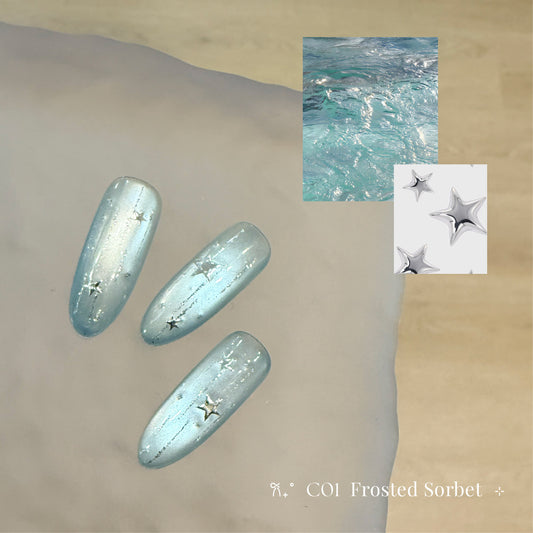 Topclou Nailhaus KIKIS C01 Frosted Sorbet