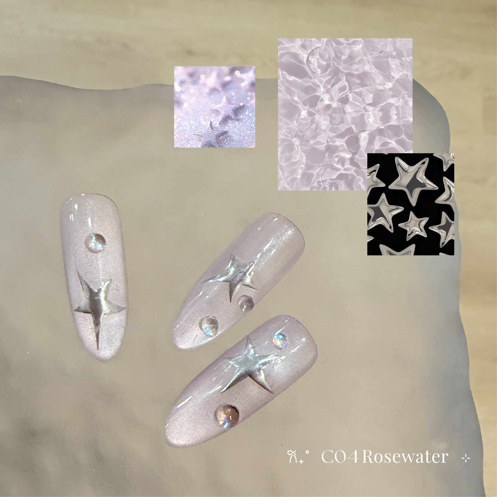 Topclou Nailhaus KIKIS C04 Rosewater