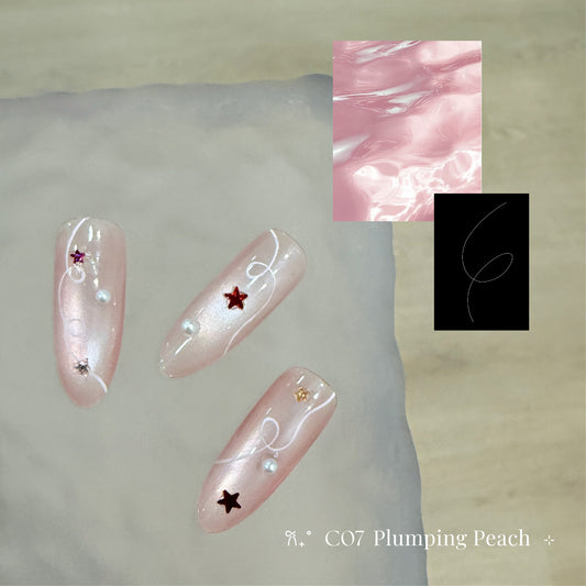 Topclou Nailhaus KIKIS C07 Plumping Peach