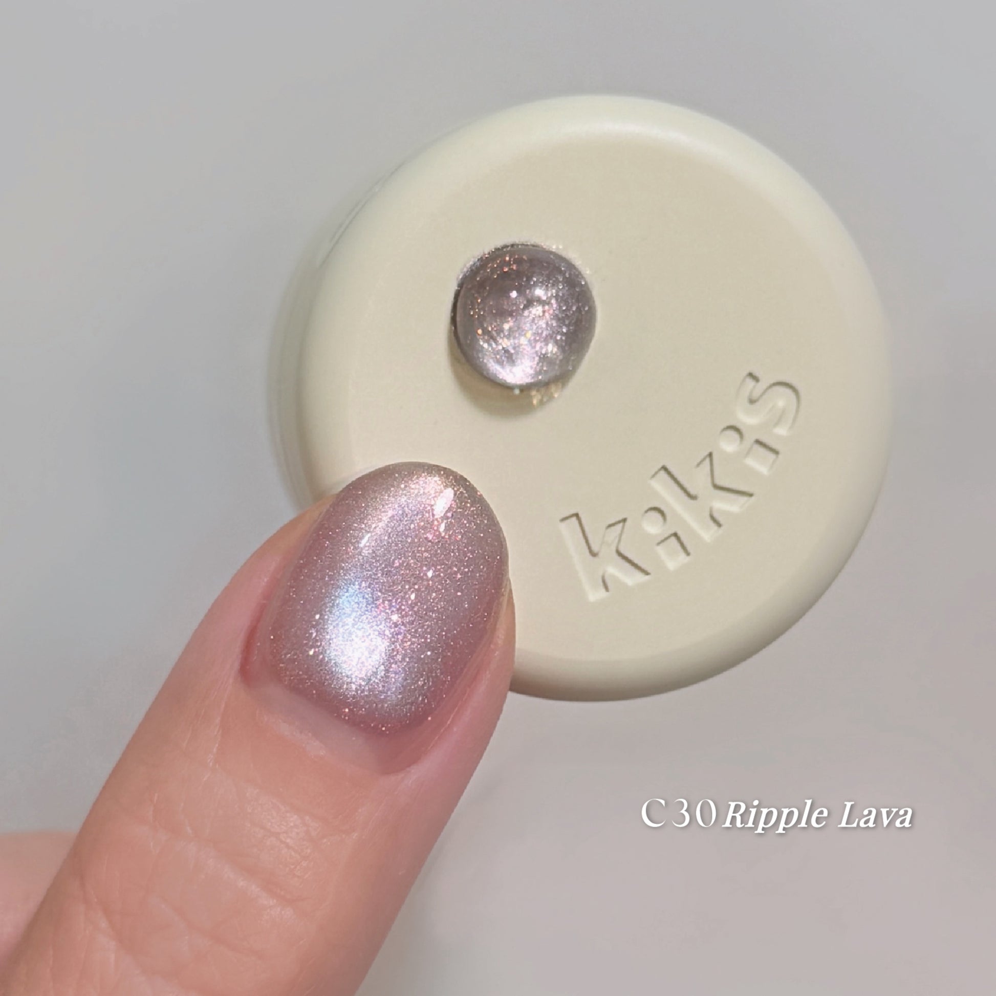 Topclou Nailhaus KIKIS C30 Ripple Lava (7g)