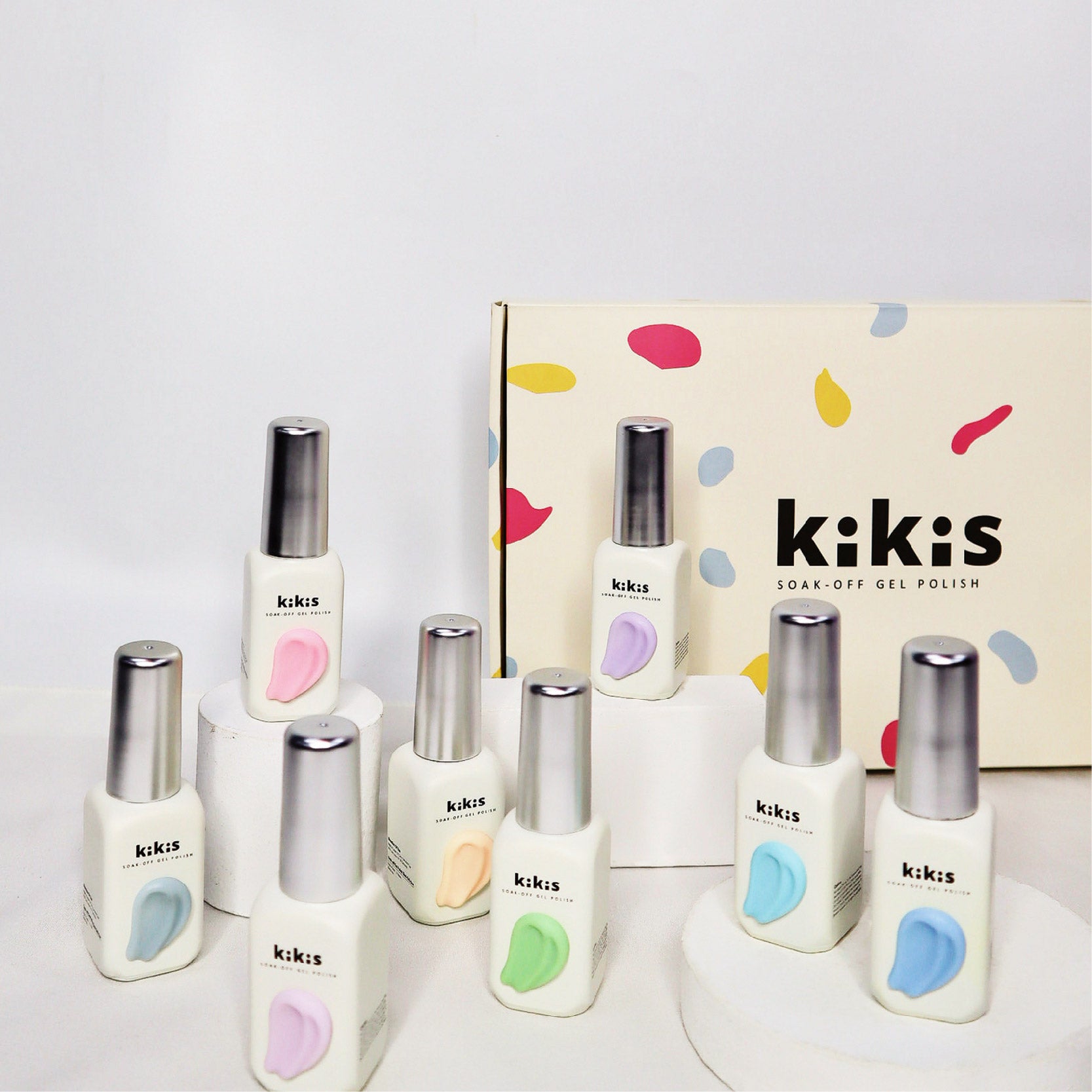KIKIS 062 Crystal Blue | Gel Colors | Gel Polish – Topclou Nailhaus