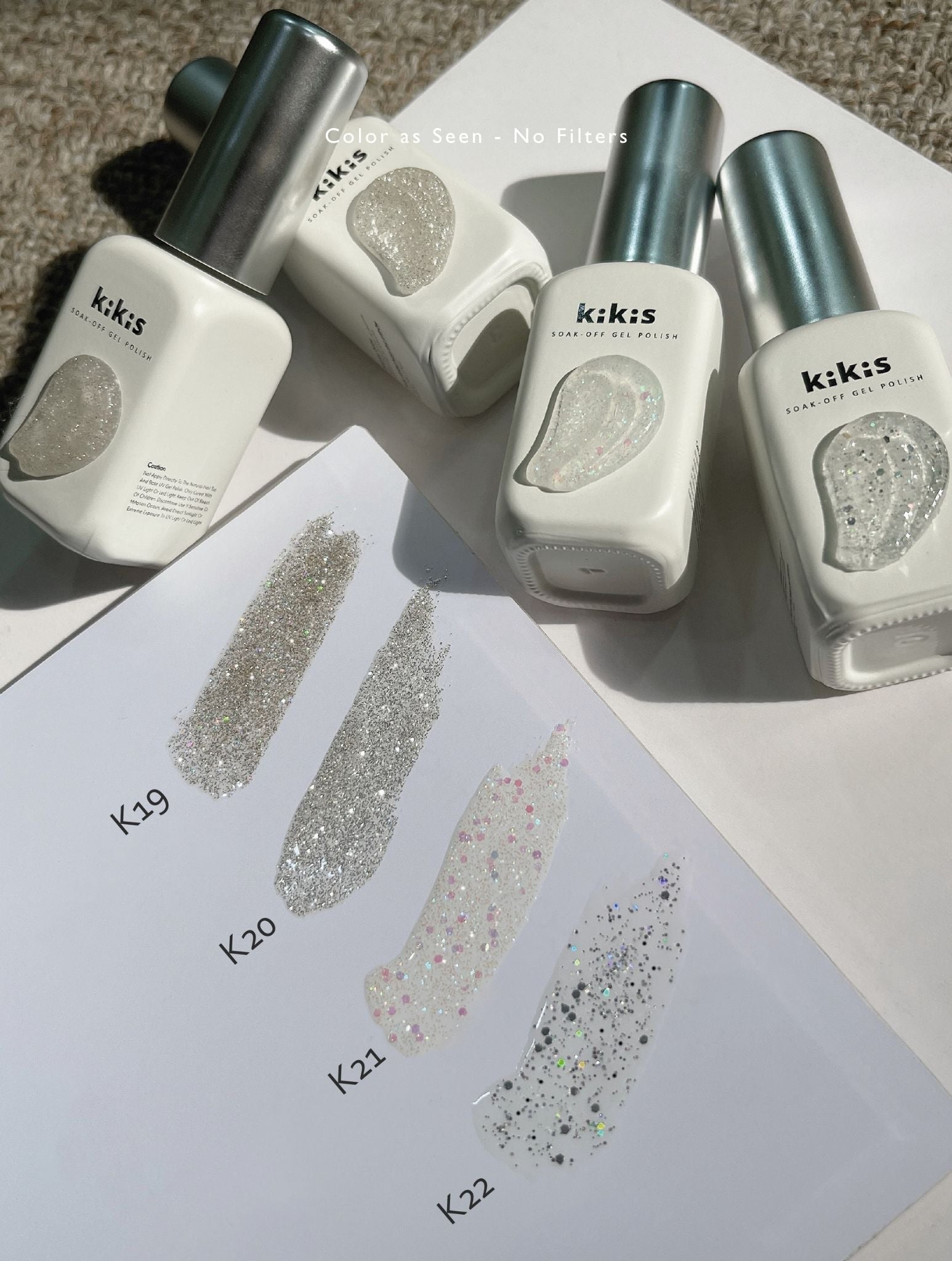 Topclou Nailhaus KIKIS 25 Glitter Package