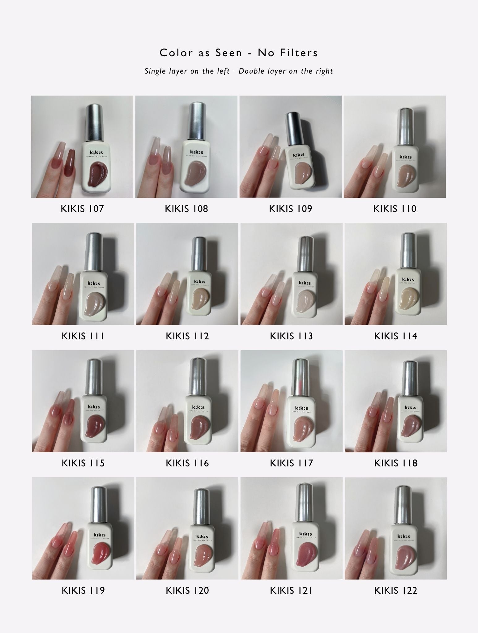 Topclou Nailhaus KIKIS 33 Semi-Transparent Package