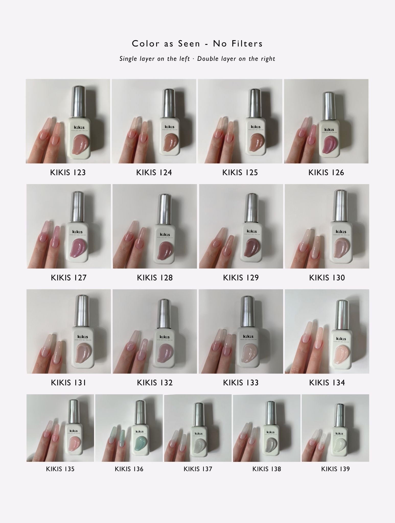 Topclou Nailhaus KIKIS 33 Semi-Transparent Package