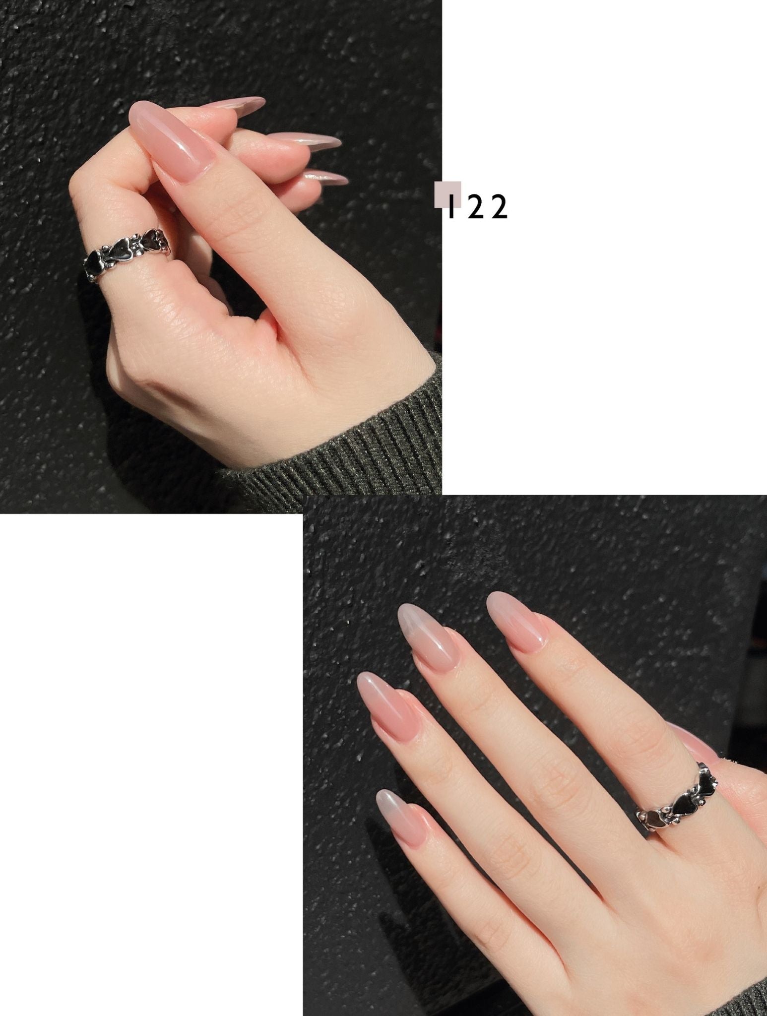 Topclou Nailhaus KIKIS 122 Semi Transparent