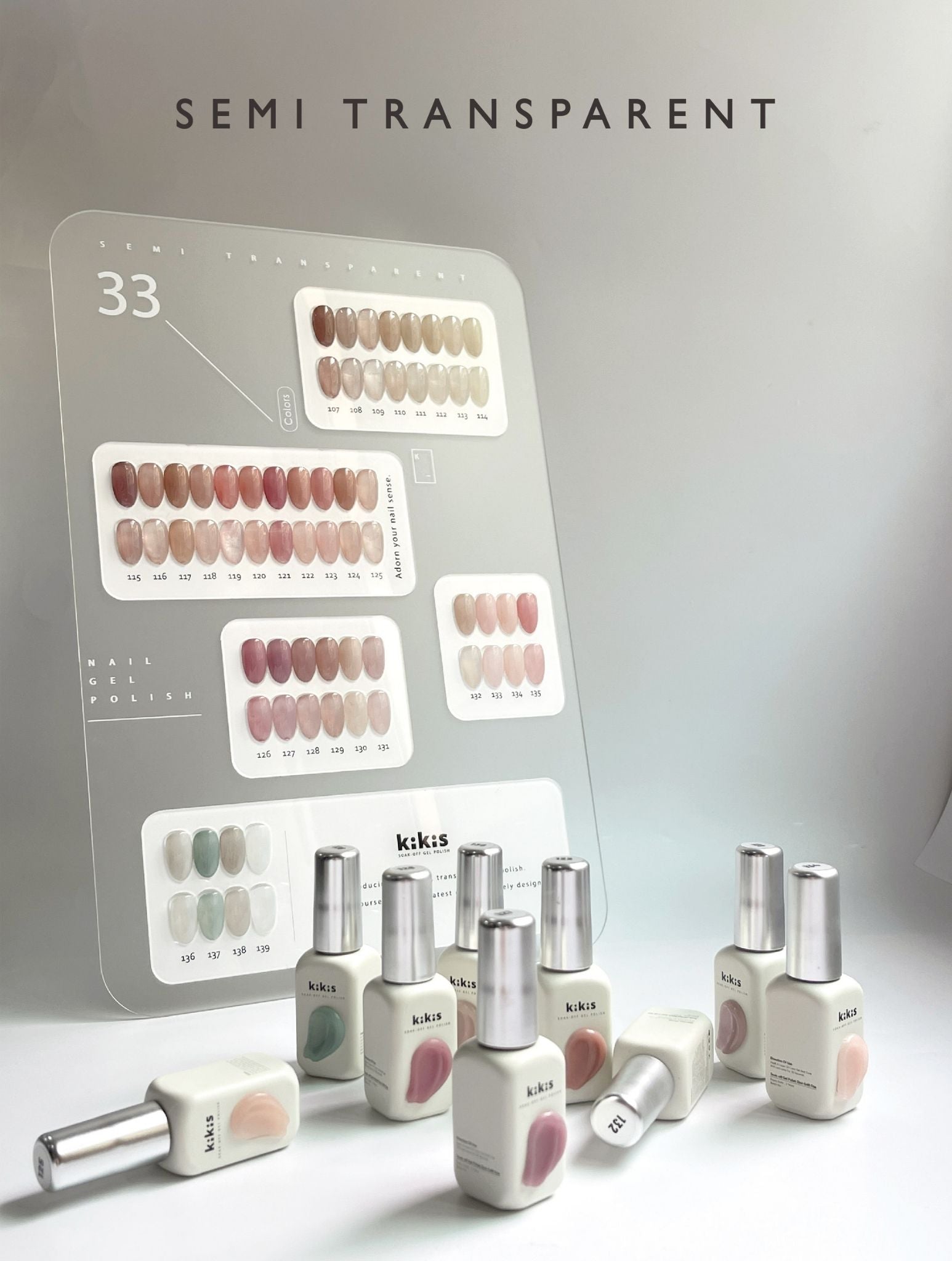 Topclou Nailhaus KIKIS 139 Semi Transparent