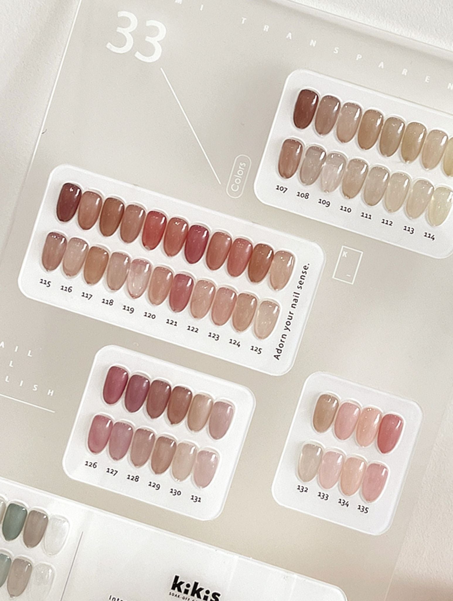 Topclou Nailhaus KIKIS 139 Semi Transparent
