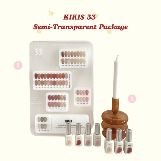 Topclou Nailhaus KIKIS 33 Semi-Transparent Package