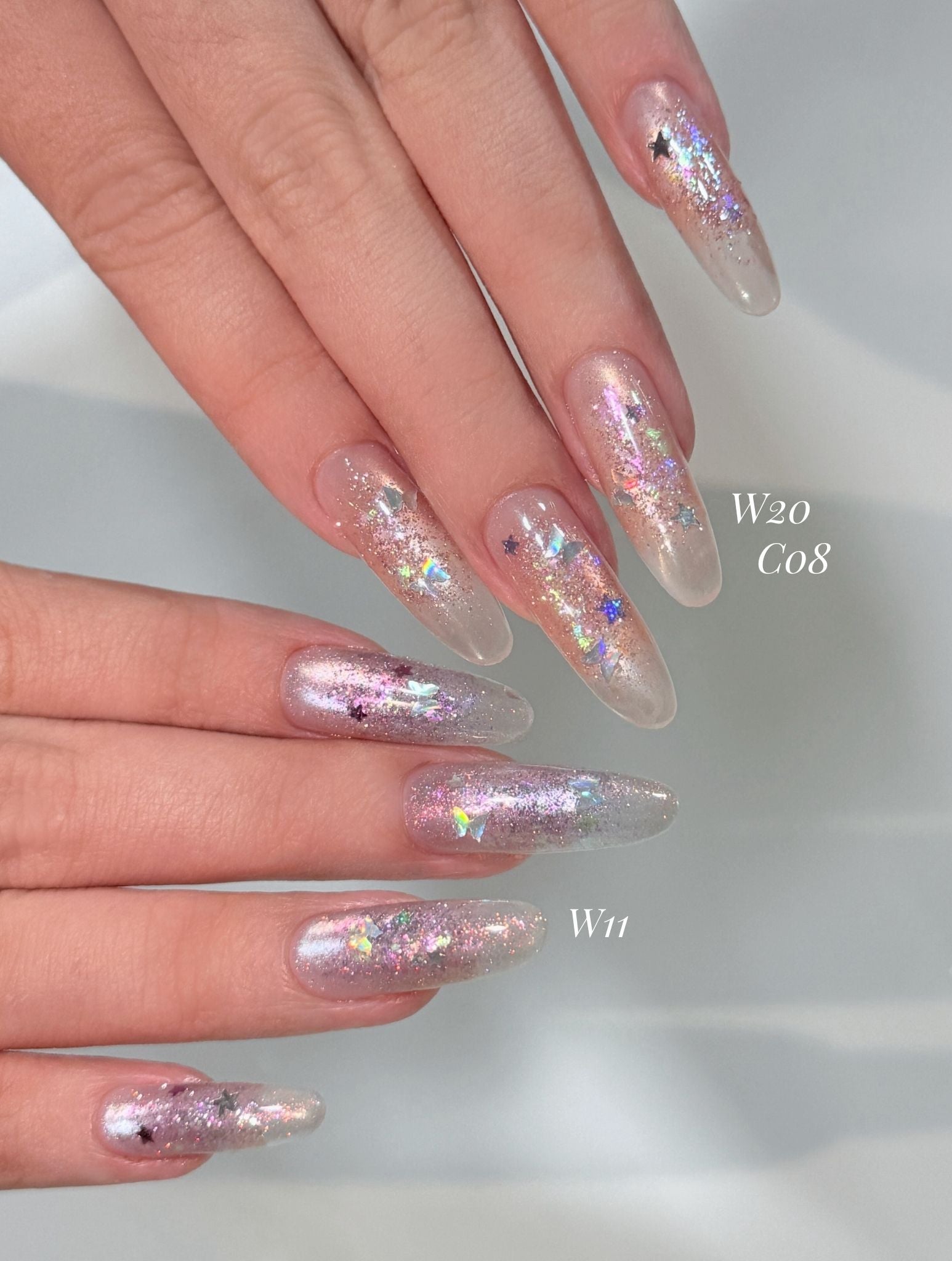 Topclou Nailhaus KIKIS Berry Bling Glitter Collection