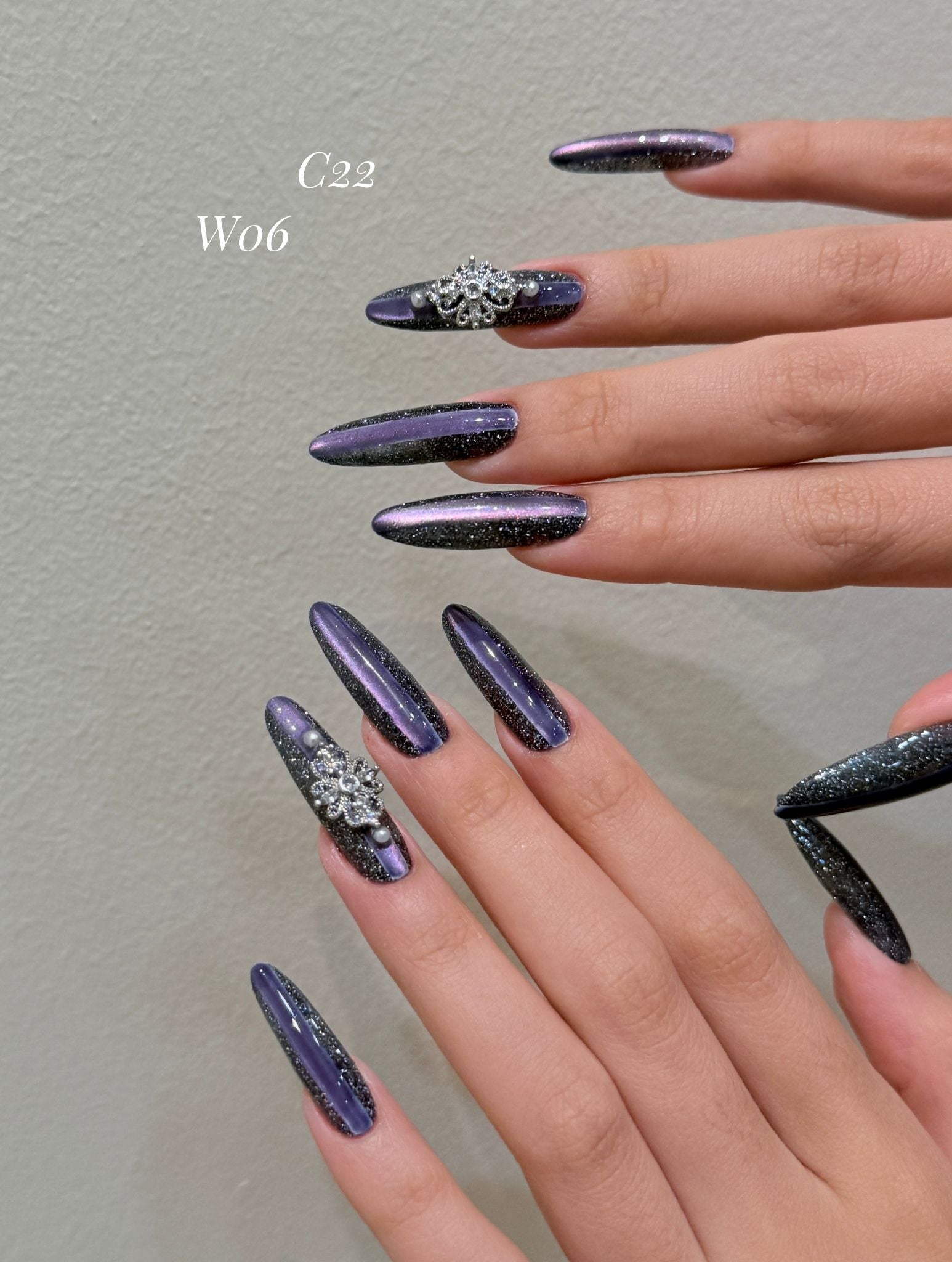 Topclou Nailhaus KIKIS Berry Bling Glitter Collection