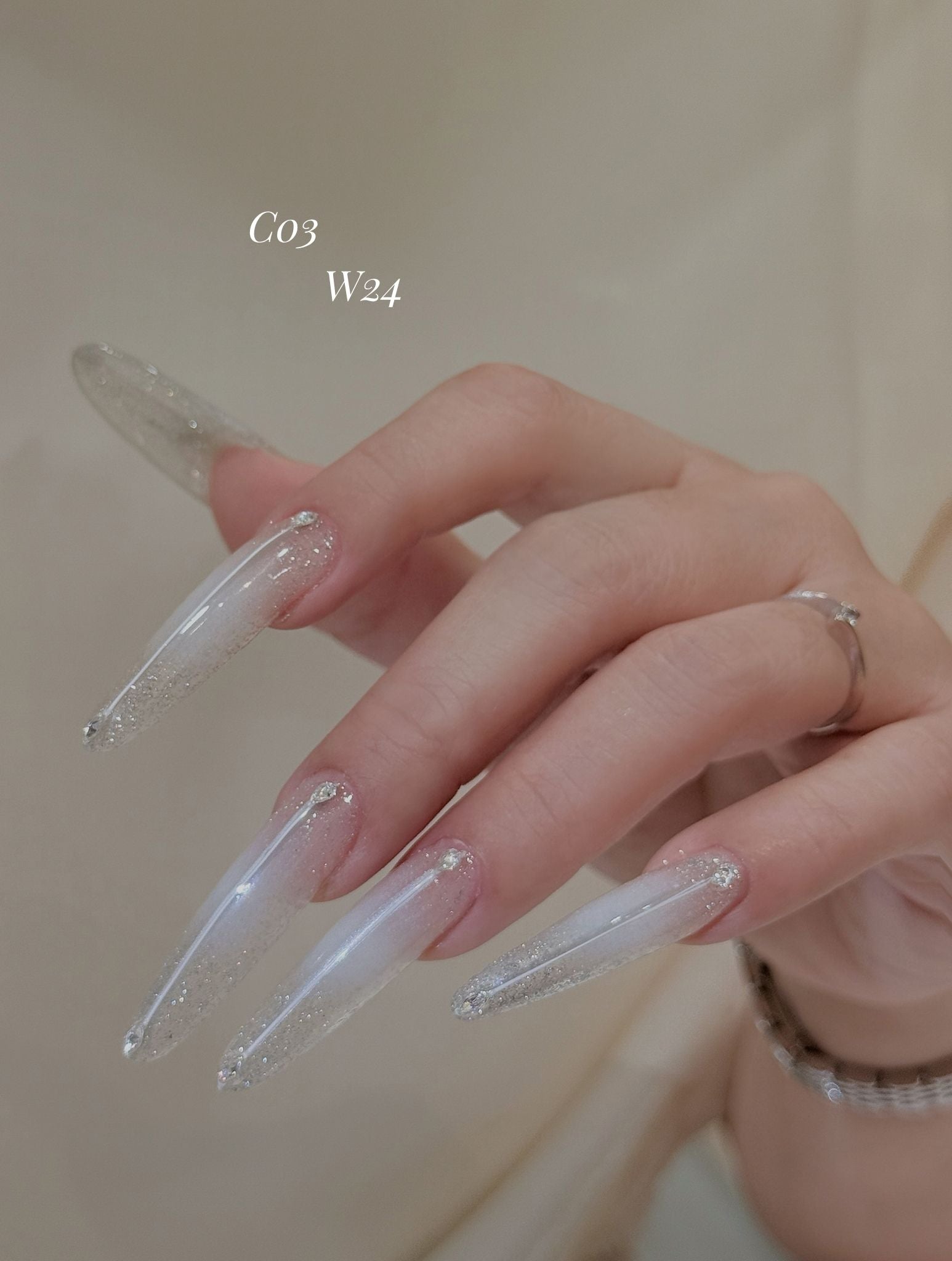 Topclou Nailhaus KIKIS Berry Bling Glitter Collection