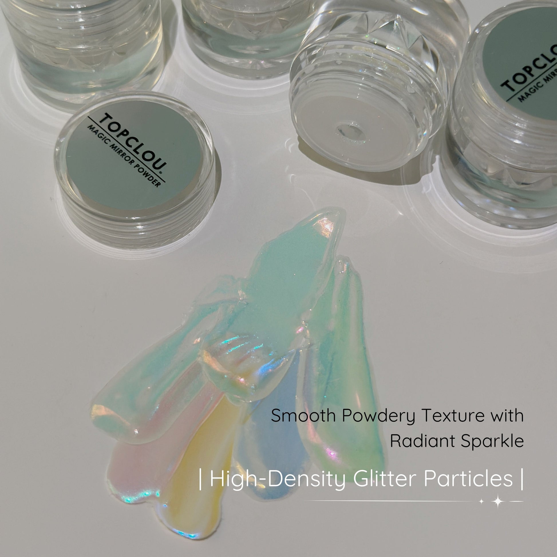 Topclou Nailhaus TOPCLOU Moon Aurora Powder Full 7pcs Set