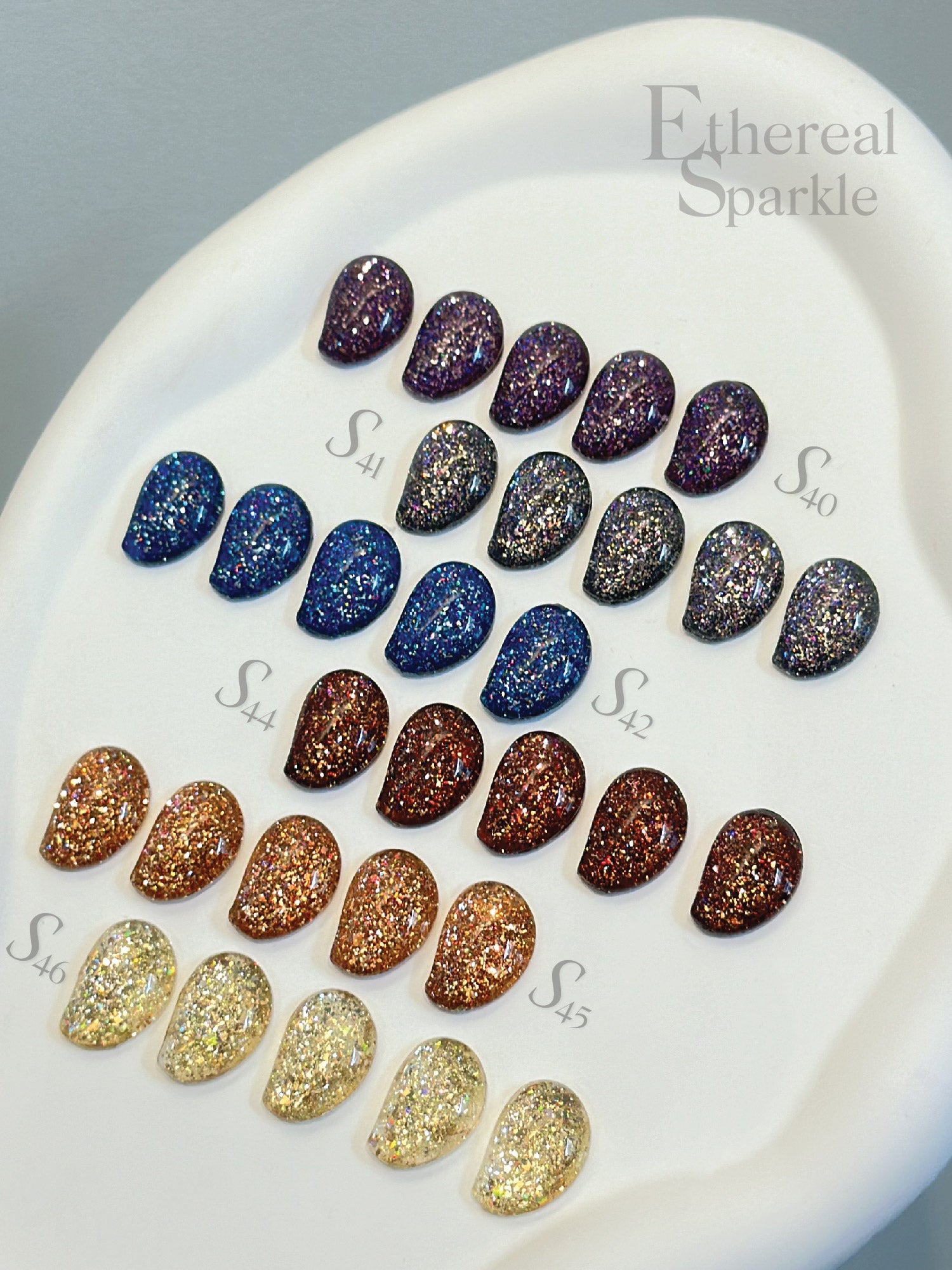 Topclou Nailhaus KIKIS Ethereal Sparkle Cat Eye Collection (12)
