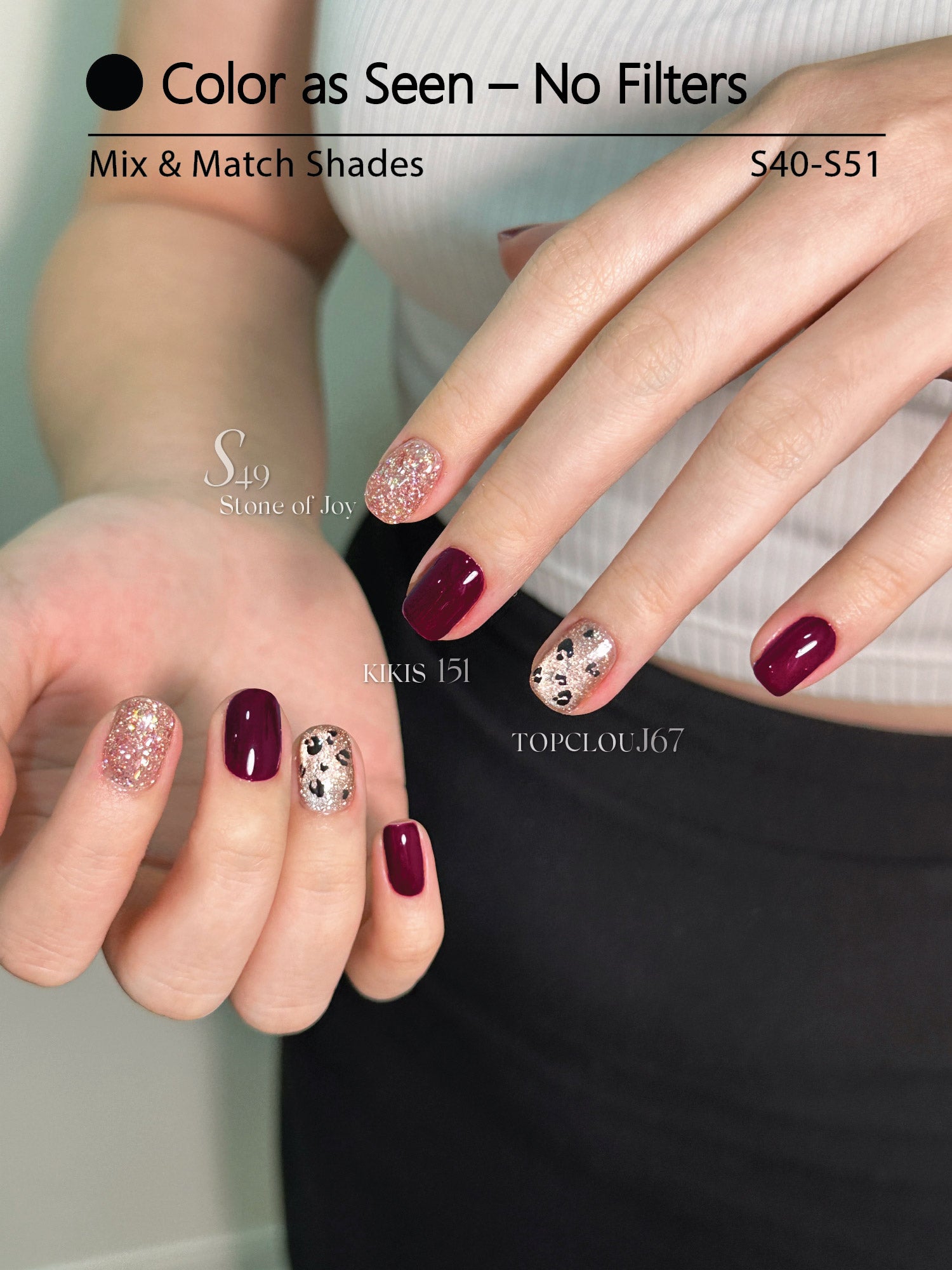 Topclou Nailhaus KIKIS S49 Stone of Joy
