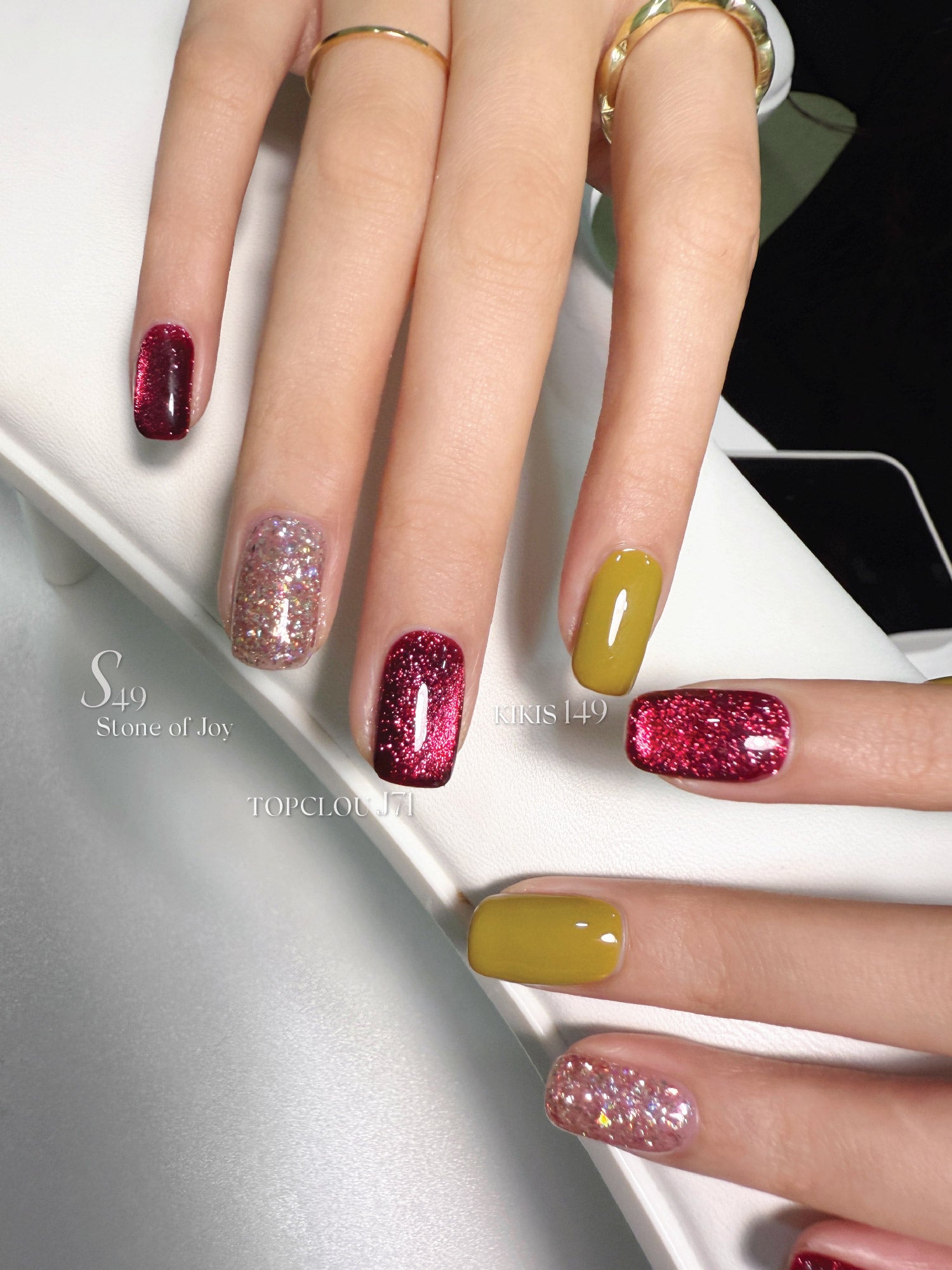 Topclou Nailhaus KIKIS S49 Stone of Joy