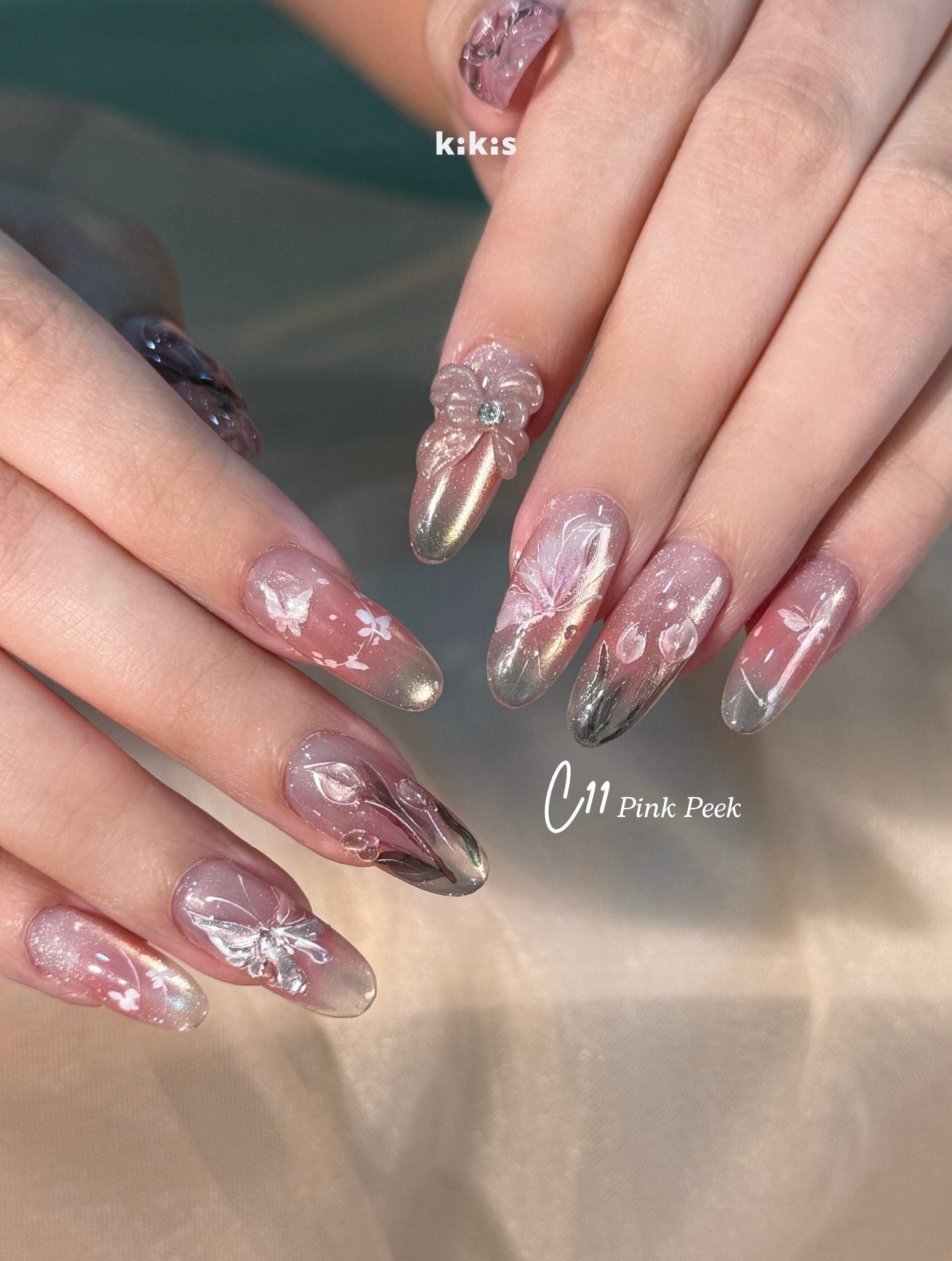 Topclou Nailhaus KIKIS C11 Pink Peek