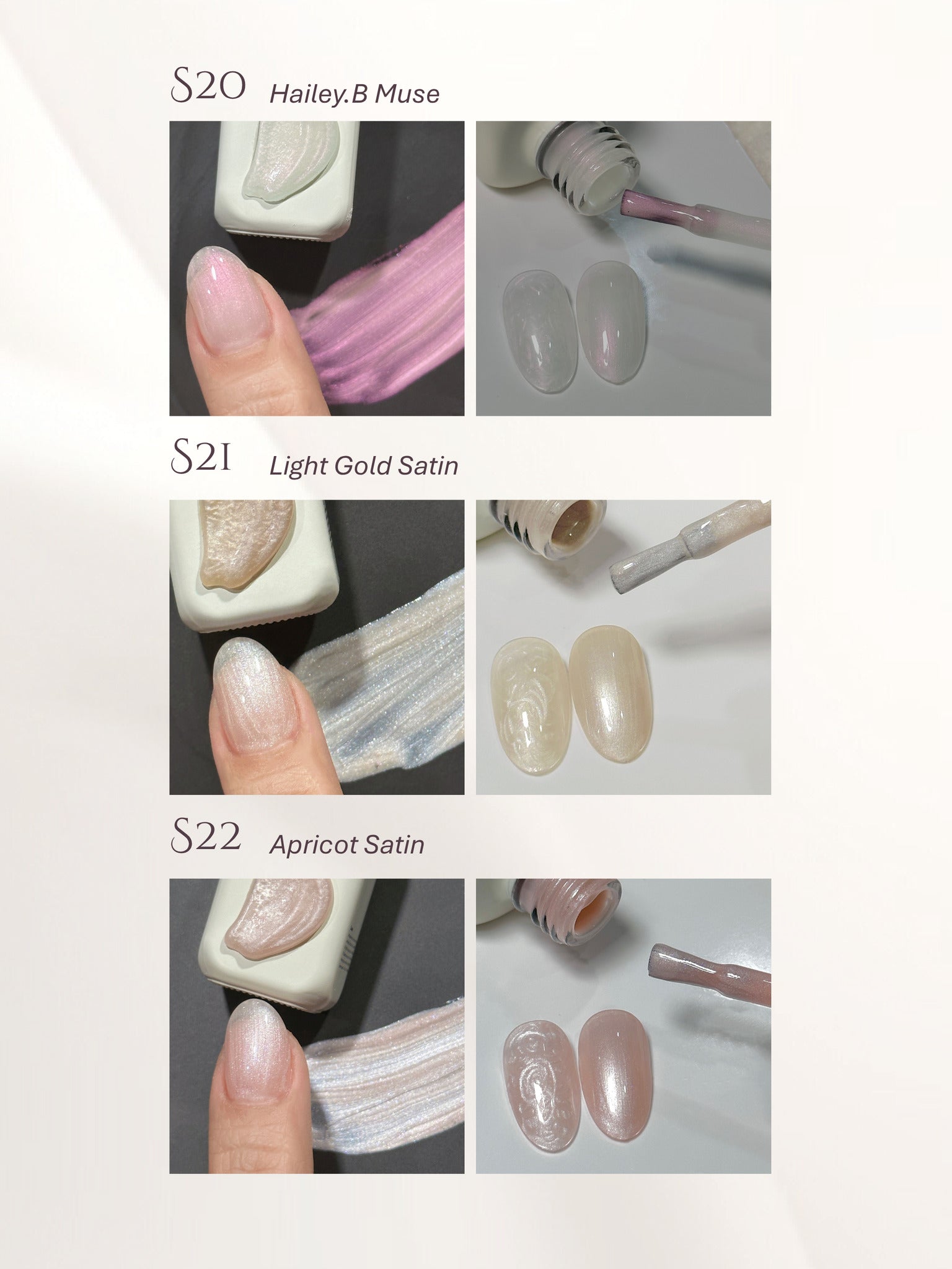 Topclou Nailhaus KIKIS Le Muse Glitter Collection (7)