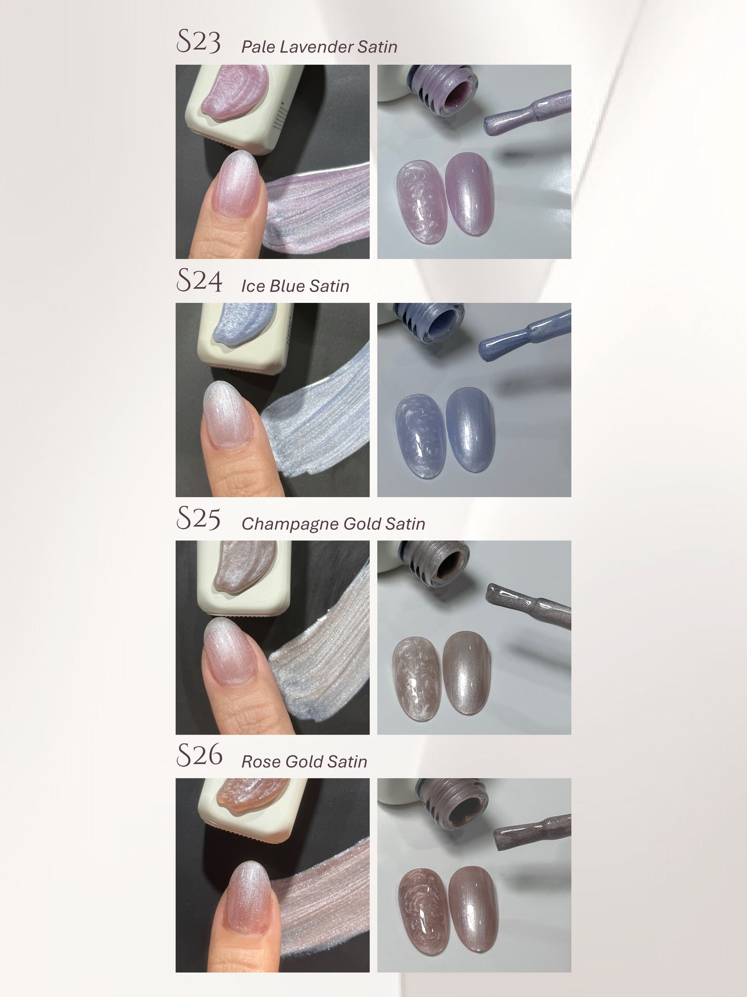 Topclou Nailhaus KIKIS Le Muse Glitter Collection (7)