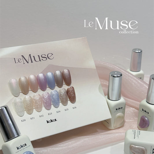 Topclou Nailhaus KIKIS Le Muse Glitter Collection (7)