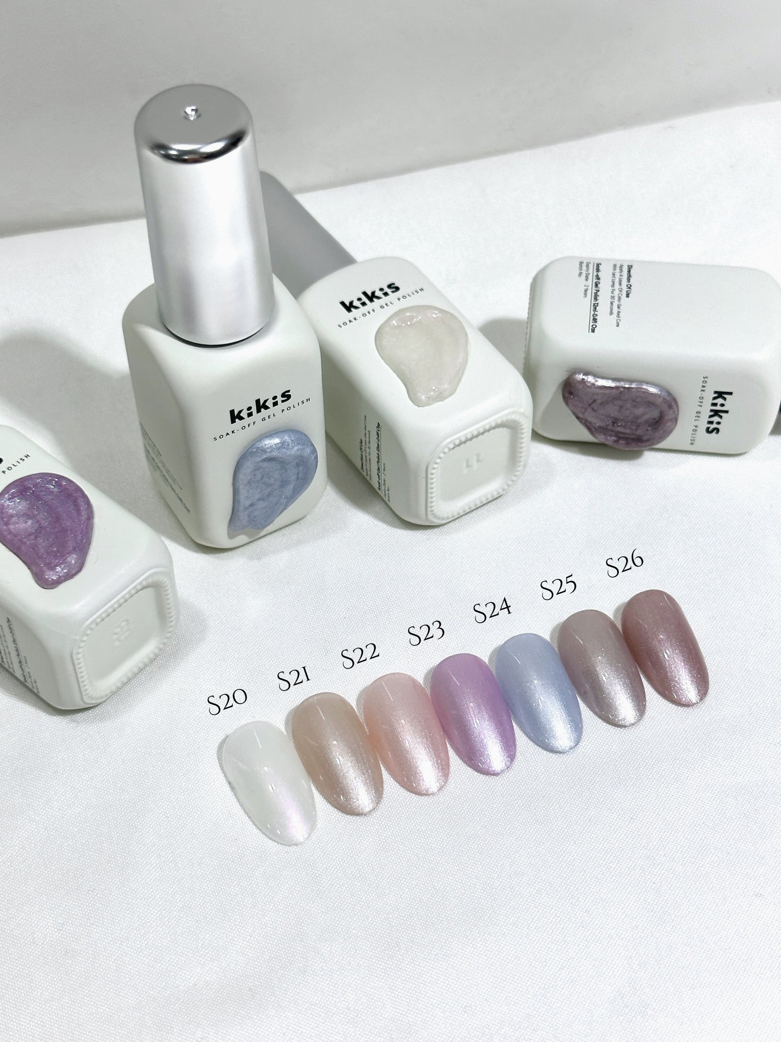 Topclou Nailhaus KIKIS Le Muse Glitter Collection (7)