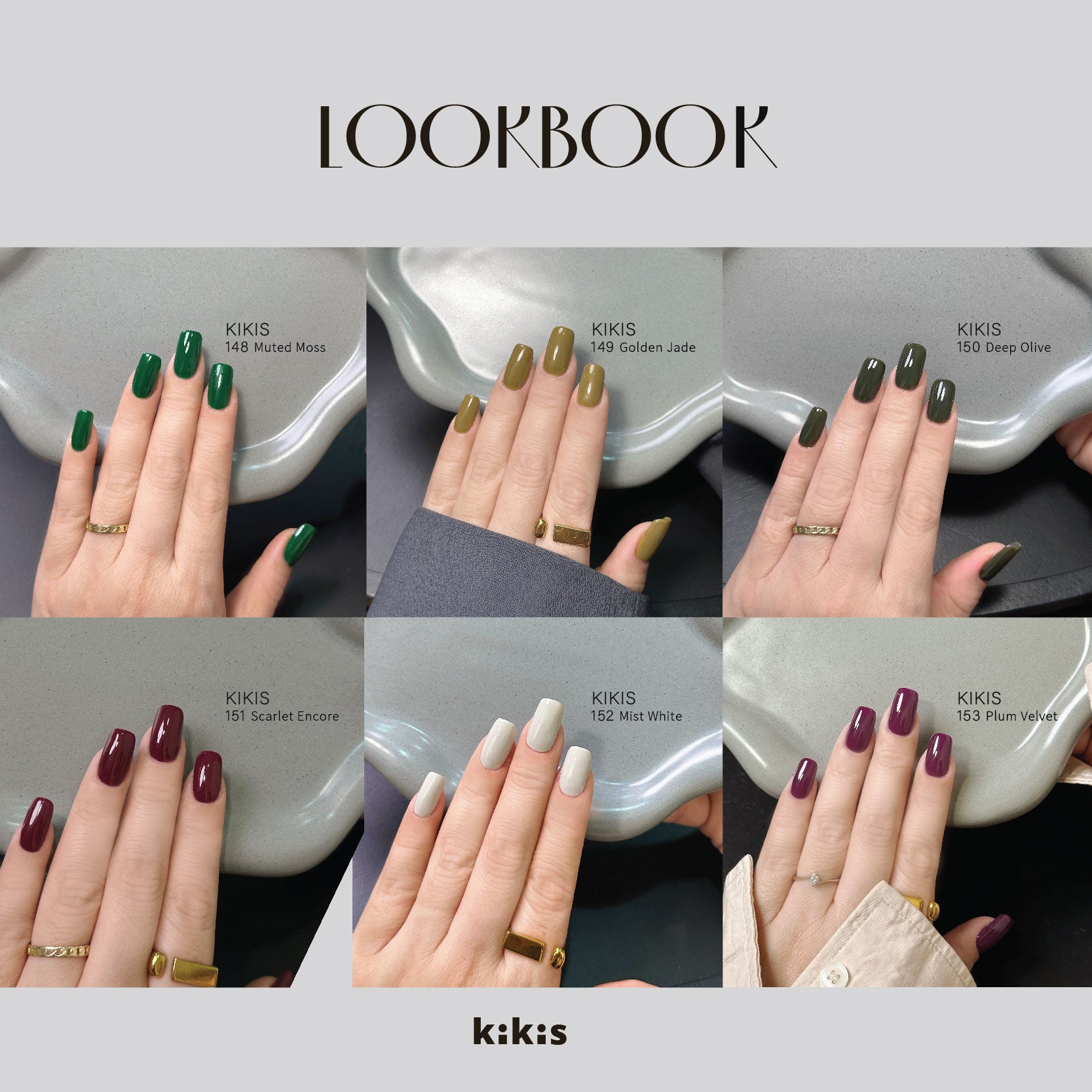 Topclou Nailhaus KIKIS 152 Mist White