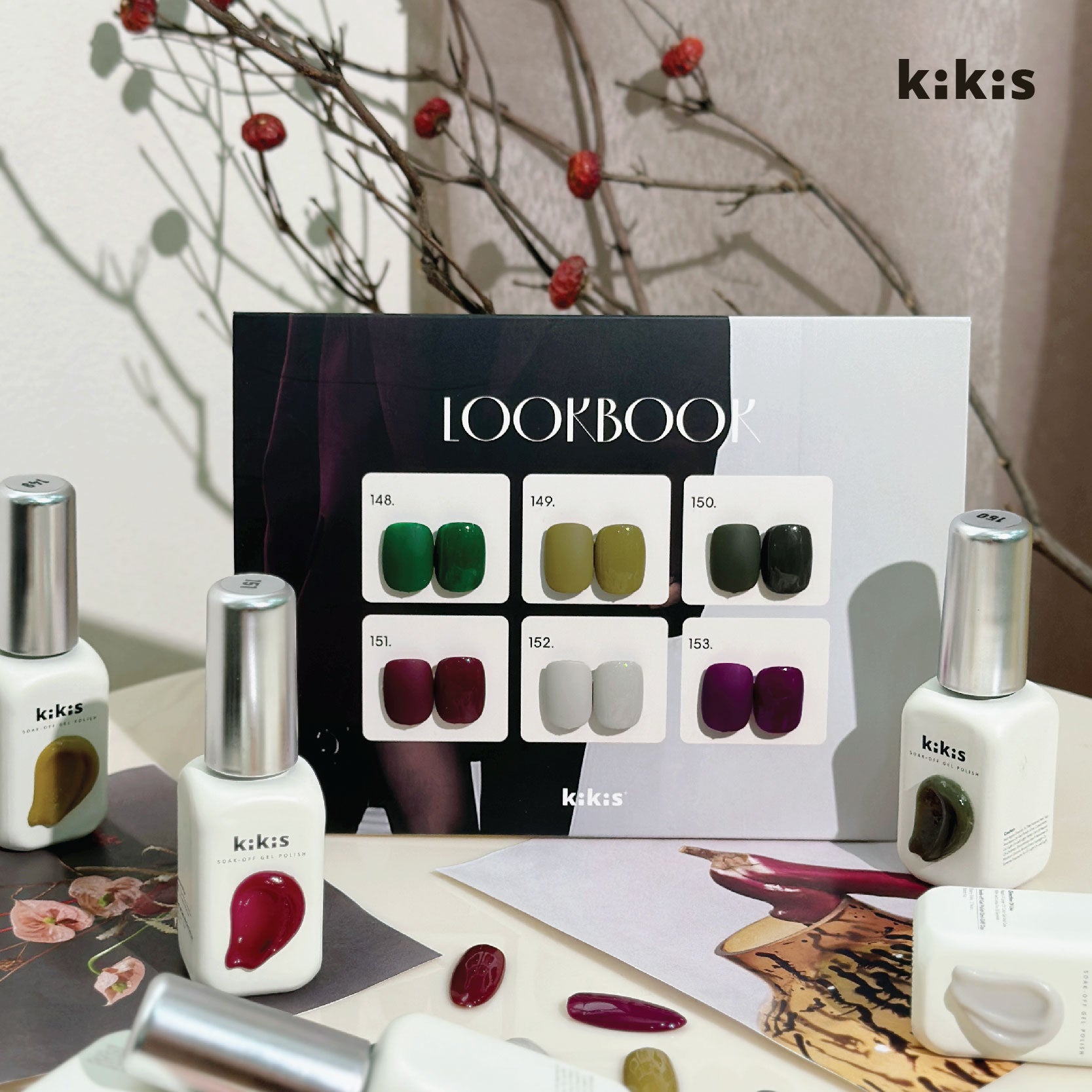 Topclou Nailhaus KIKIS 152 Mist White