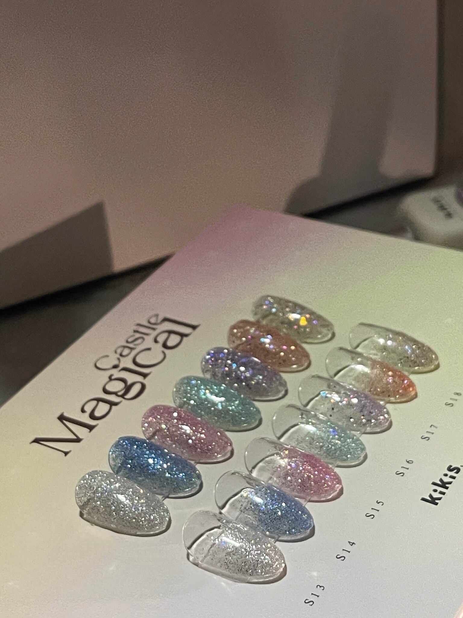 Topclou Nailhaus KIKIS Magical Castle 2.0 Glitter Collection (7)