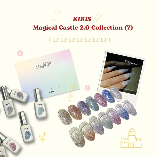 Topclou Nailhaus KIKIS Magical Castle 2.0 Glitter Collection (7)