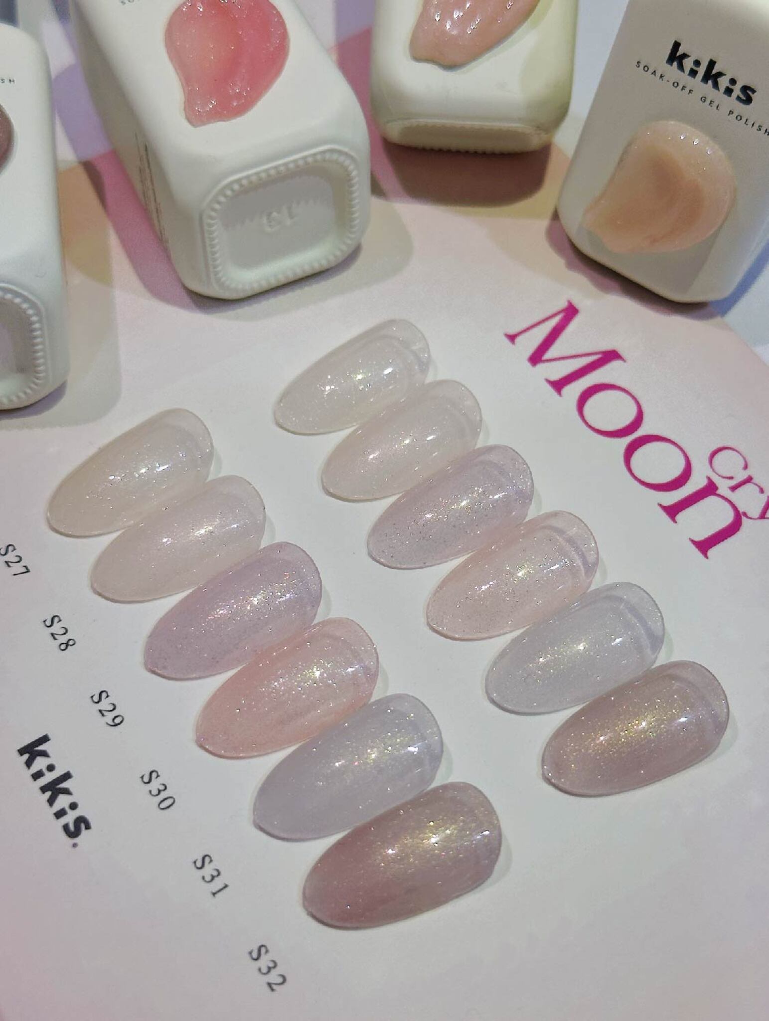 Topclou Nailhaus KIKIS Moon Crystal Glitter Collection (6)