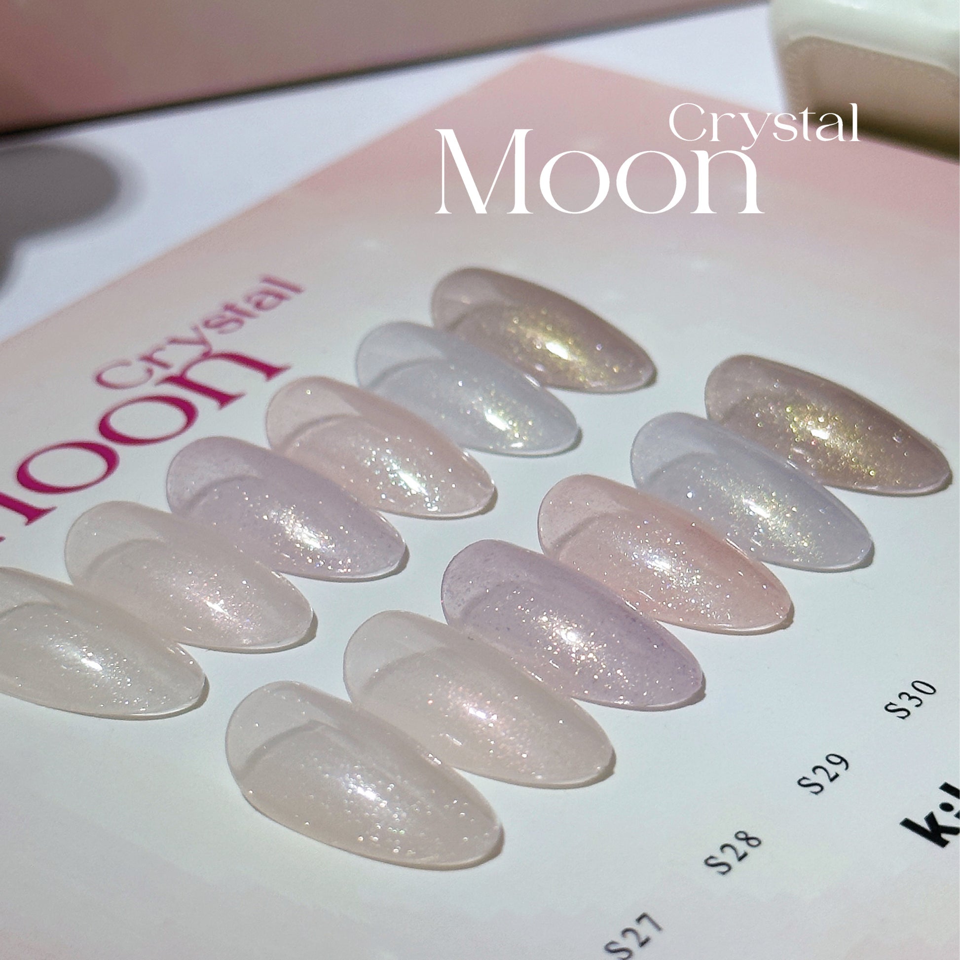 Topclou Nailhaus KIKIS Moon Crystal Glitter Collection (6)